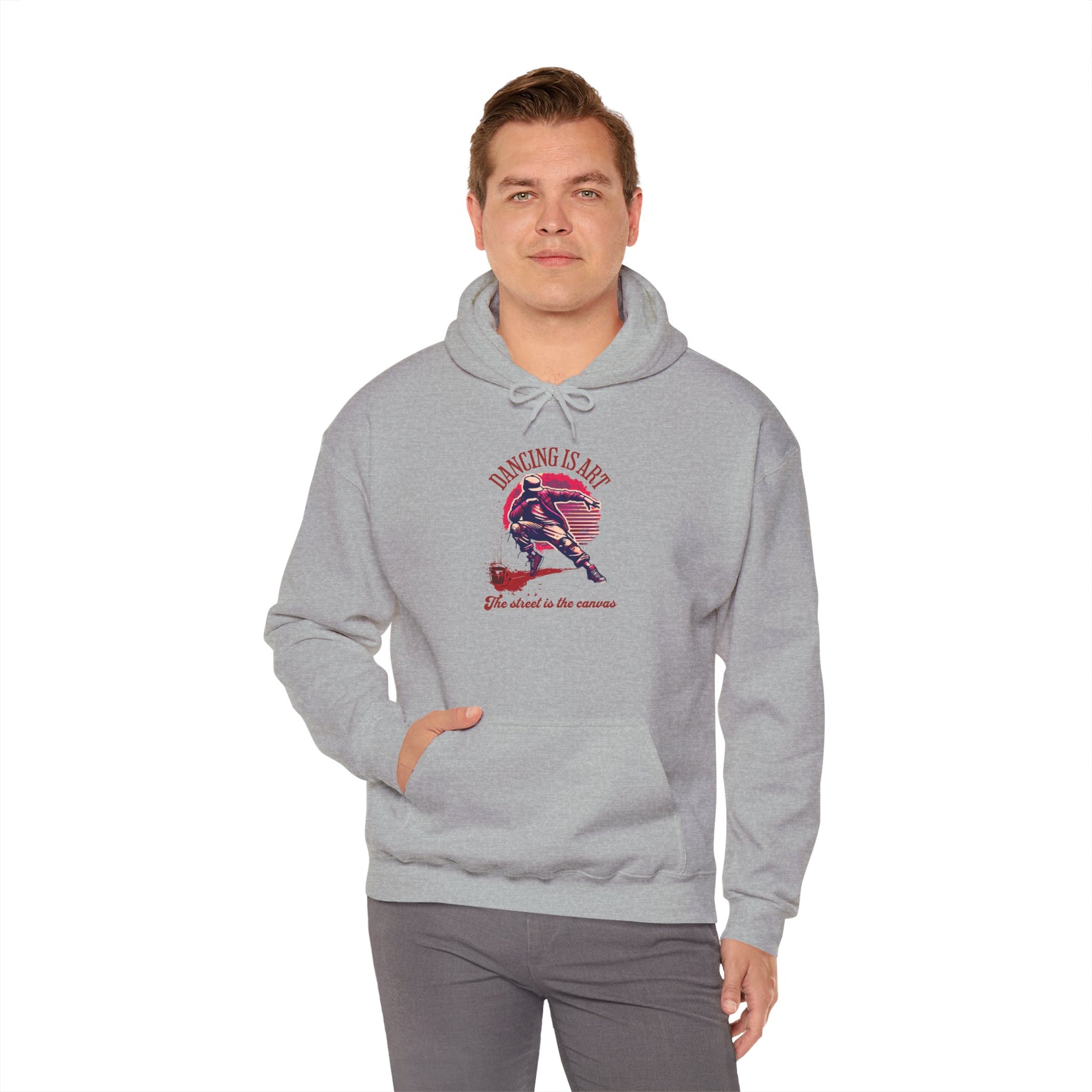Dancing Is Life | Cozy Unisex Hoodie for Dance Lovers | Perfect for Gifts, Dance Classes, Everyday Wear, and Celebrations