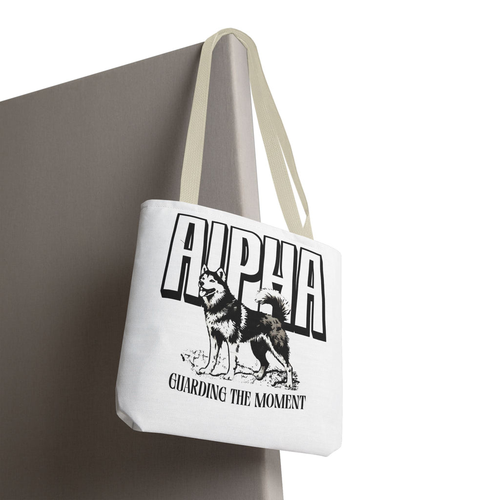 Alpha Dog Tote Bag - Unique Carryall for Dog Lovers, Gift for Pet Owners, Stylish Reusable Bag, Daily Use, Eco-Friendly Shopping