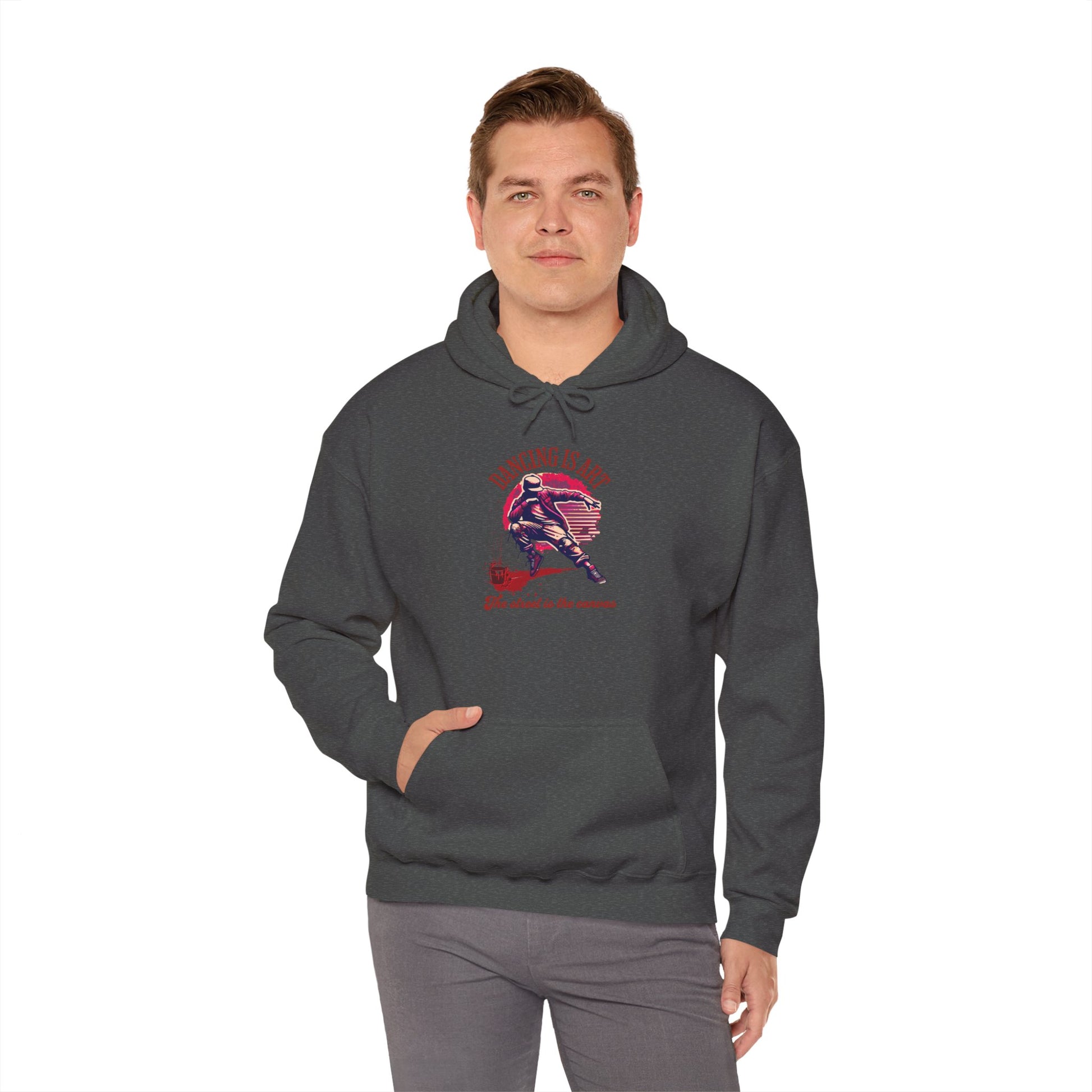 Dancing Is Life | Cozy Unisex Hoodie for Dance Lovers | Perfect for Gifts, Dance Classes, Everyday Wear, and Celebrations