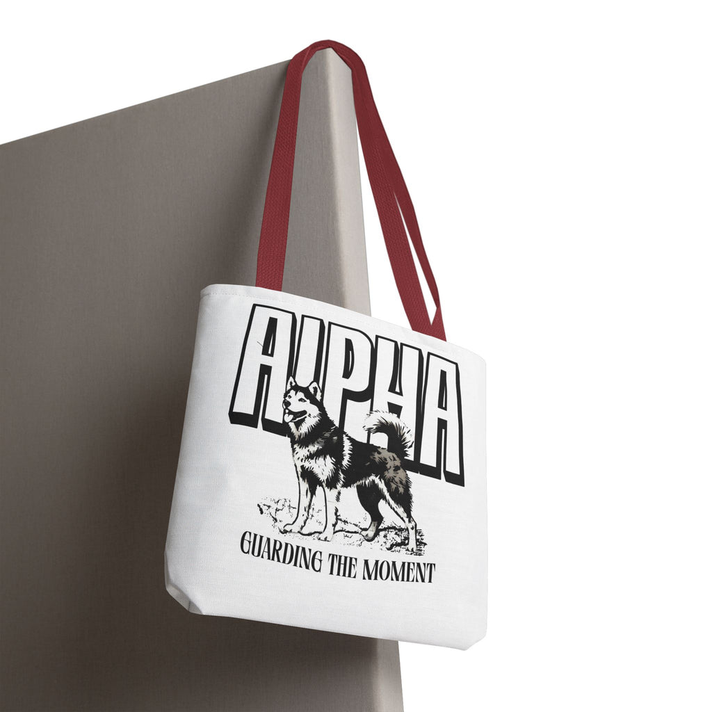 Alpha Dog Tote Bag - Unique Carryall for Dog Lovers, Gift for Pet Owners, Stylish Reusable Bag, Daily Use, Eco-Friendly Shopping