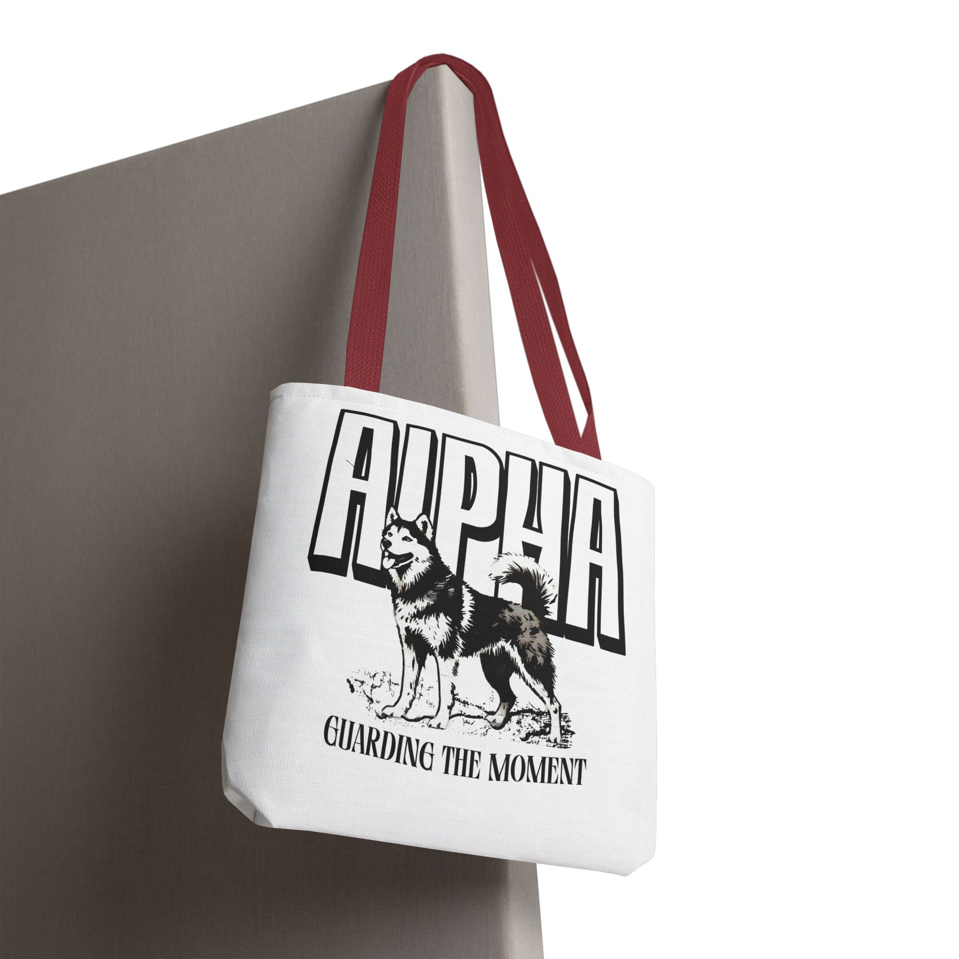 Alpha Dog Tote Bag - Unique Carryall for Dog Lovers, Gift for Pet Owners, Stylish Reusable Bag, Daily Use, Eco-Friendly Shopping