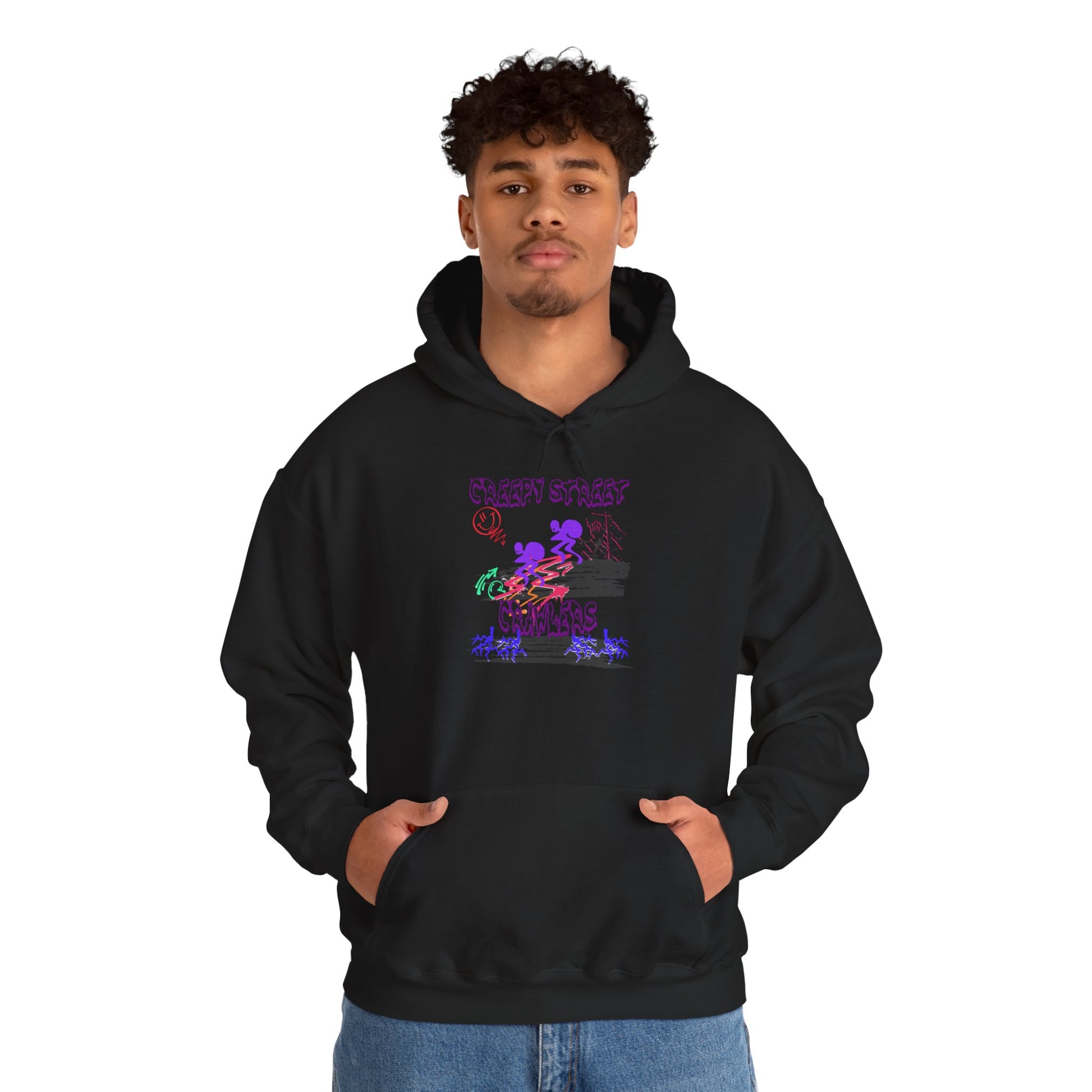 Vibrant Floral Graphic Hoodie, Cozy Unisex Sweatshirt for Everyday Wear, Gift for Friends, Spring Fashion, Relaxed Style