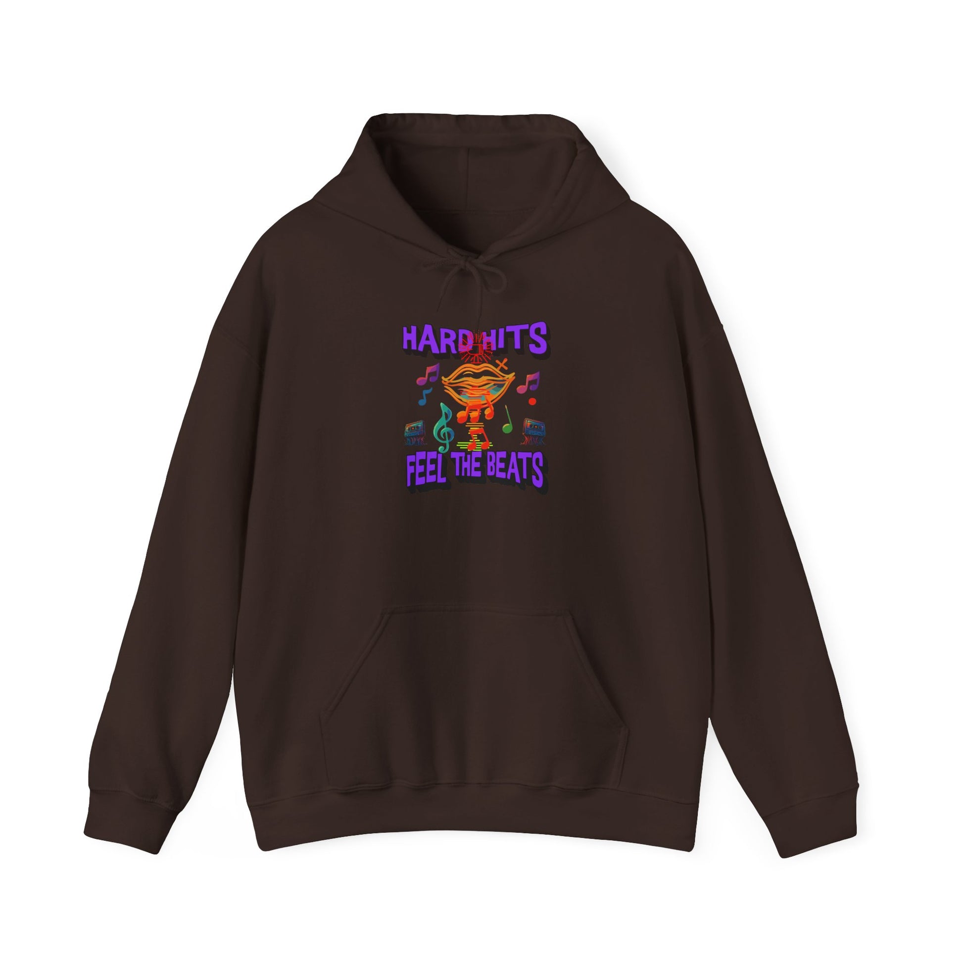 Music Vibes Hooded Sweatshirt - Feel the Beats, Unisex Hoodie, Comfortable Sweatshirt, Perfect Gift for Music Lovers, Casual Wear