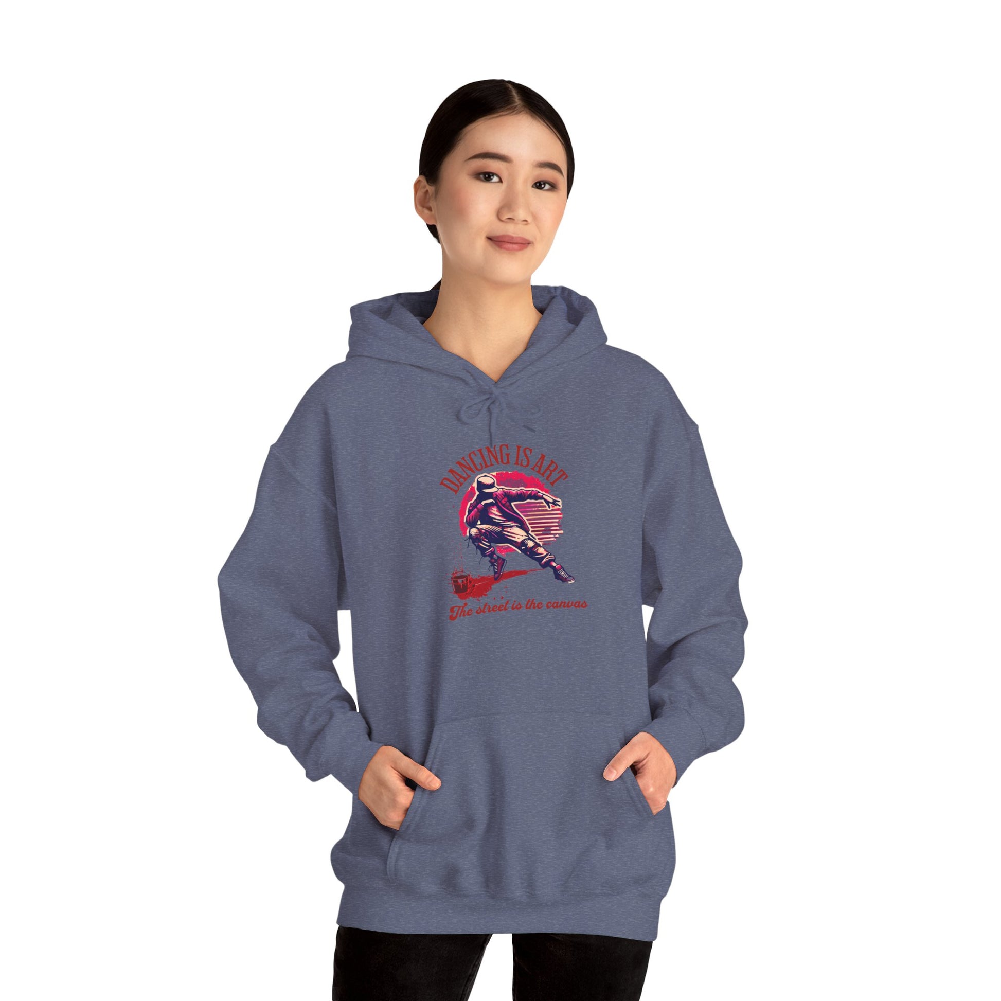 Dancing Is Life | Cozy Unisex Hoodie for Dance Lovers | Perfect for Gifts, Dance Classes, Everyday Wear, and Celebrations