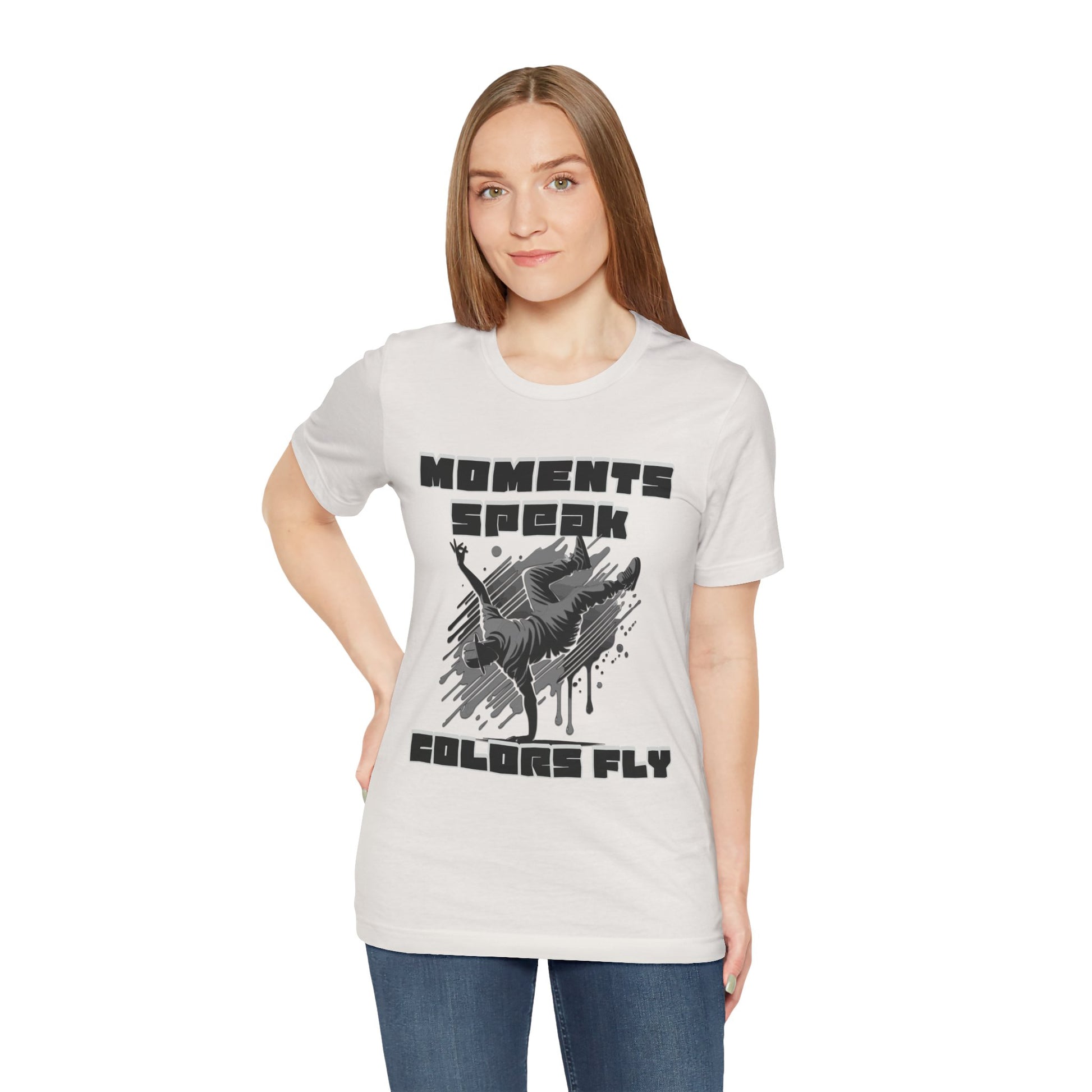 Grayscale Street Tee - Unisex Jersey Short Sleeve