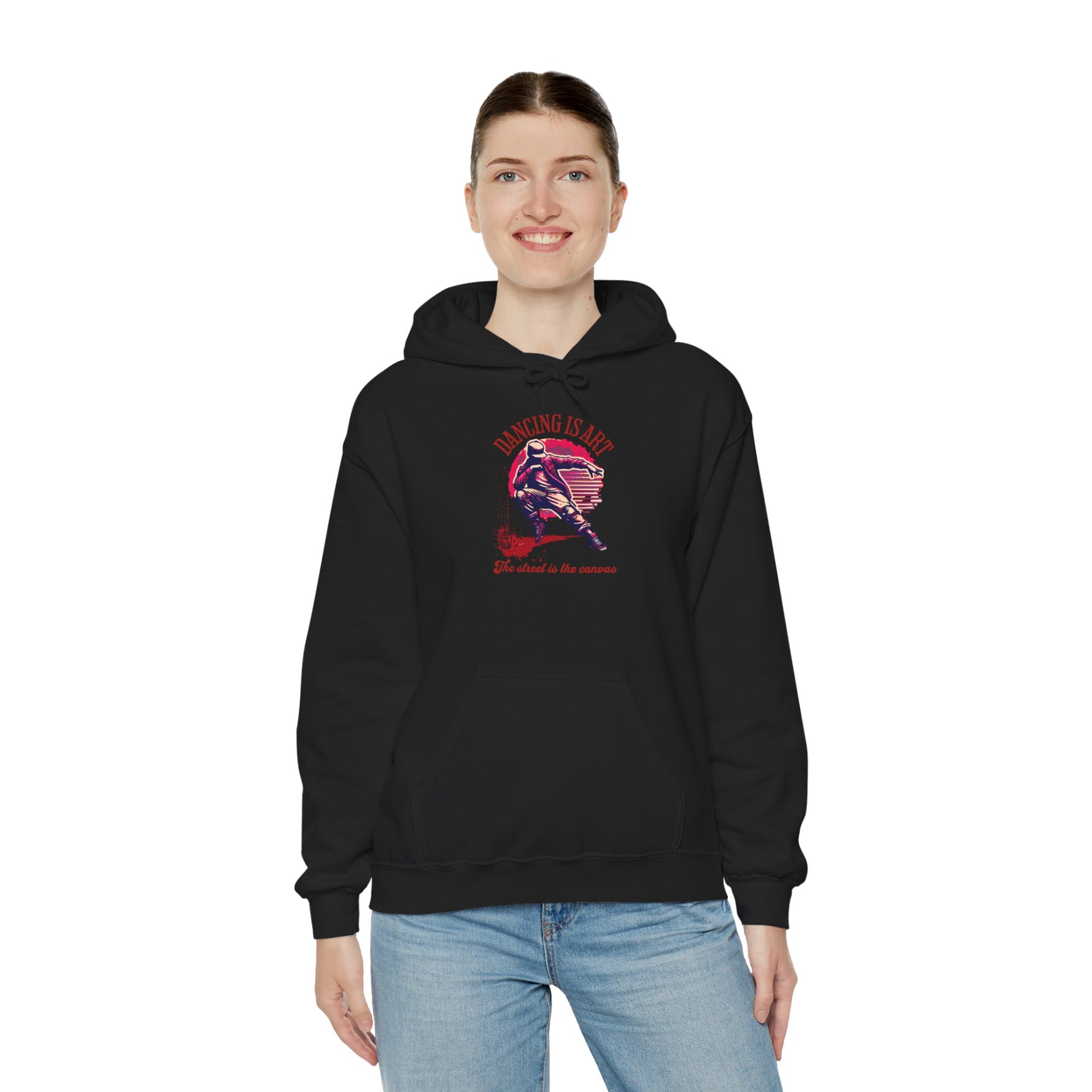 Dancing Is Life | Cozy Unisex Hoodie for Dance Lovers | Perfect for Gifts, Dance Classes, Everyday Wear, and Celebrations