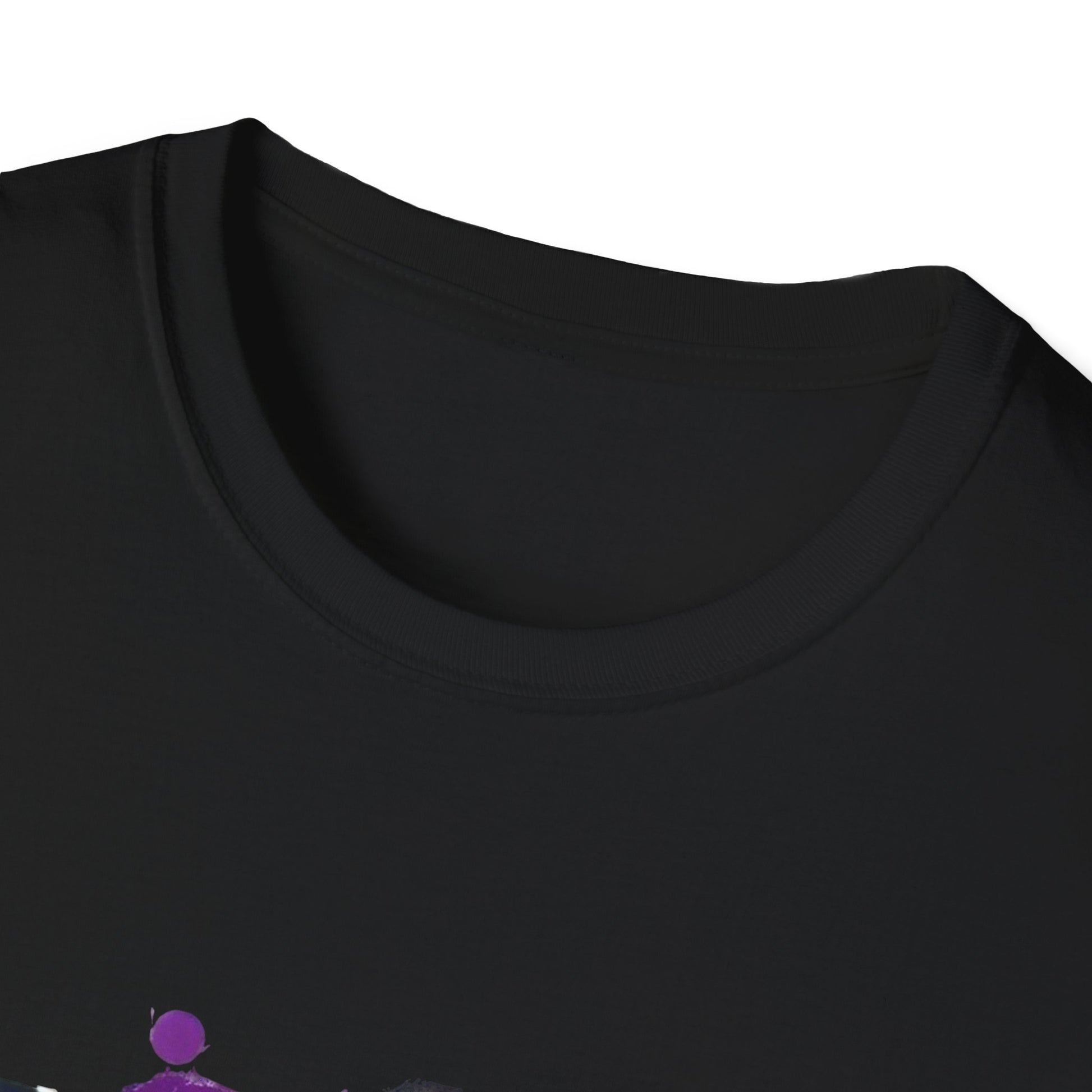 Dance Tee Unisex Softstyle T-Shirt: Dancing is Art & Unfiltered Moves Design