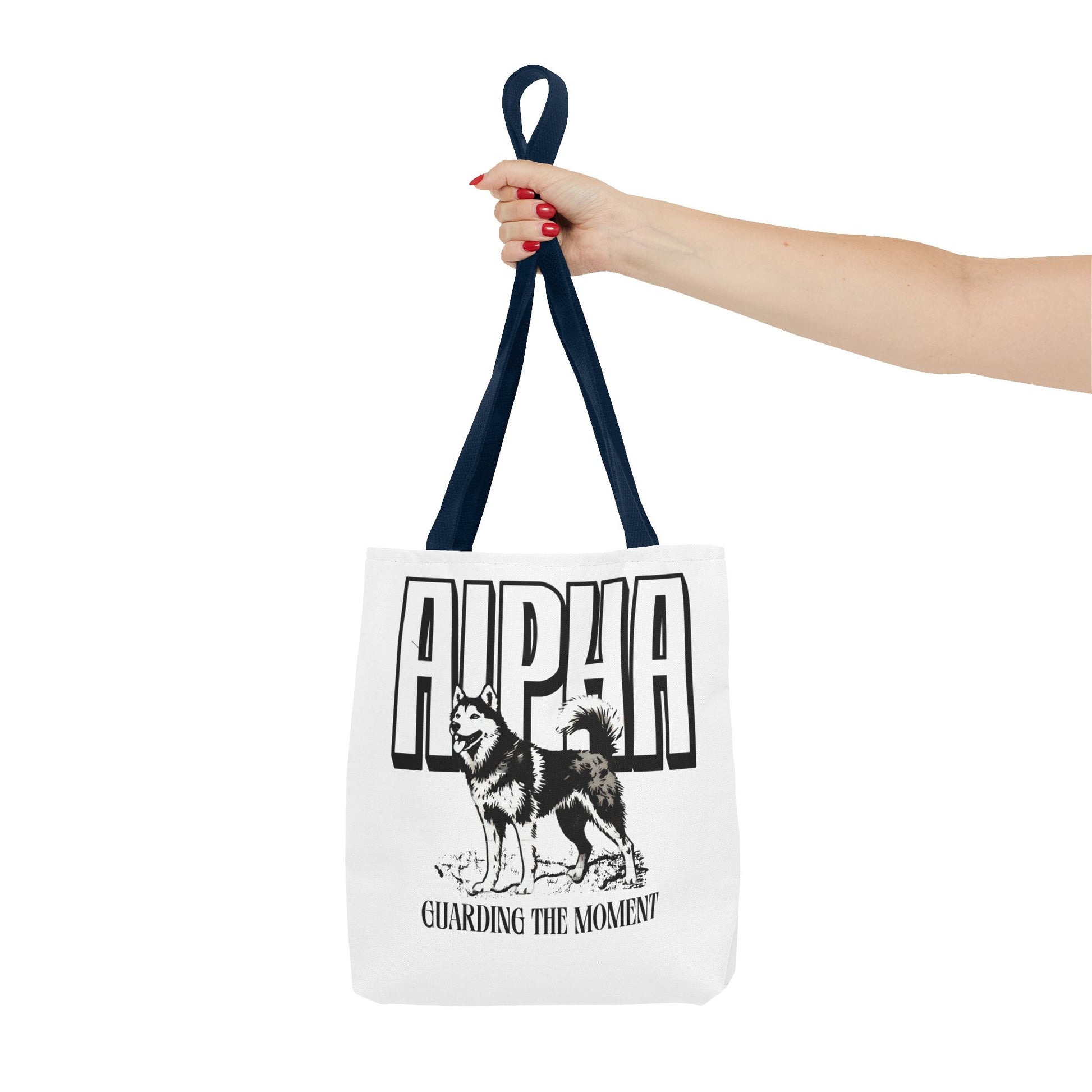 Alpha Dog Tote Bag - Unique Carryall for Dog Lovers, Gift for Pet Owners, Stylish Reusable Bag, Daily Use, Eco-Friendly Shopping