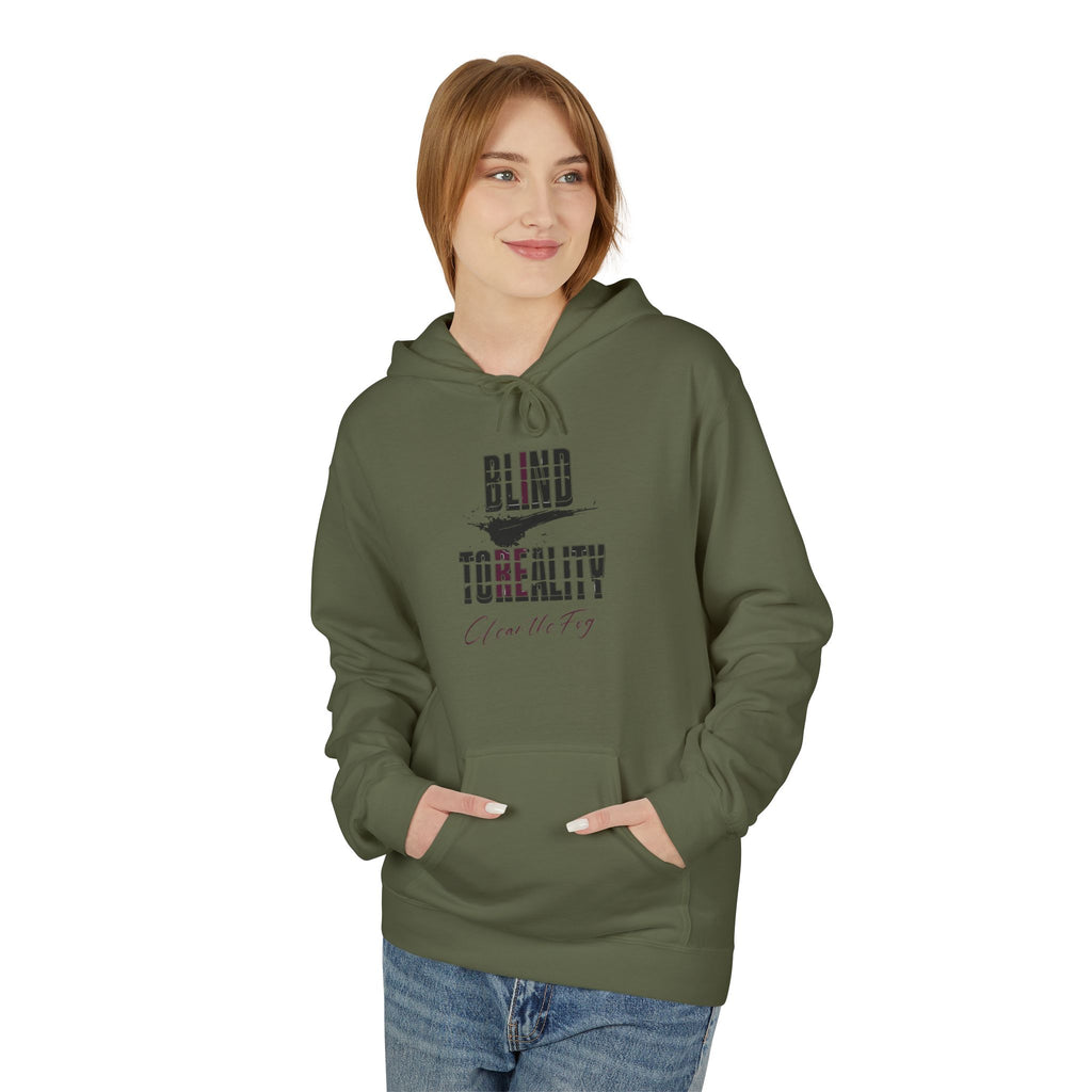 Inspirational Quote Fleece Hoodie - Cozy Unisex Sweatshirt for Motivation, Gift for Friends, Casual Wear, Perfect for Anytime