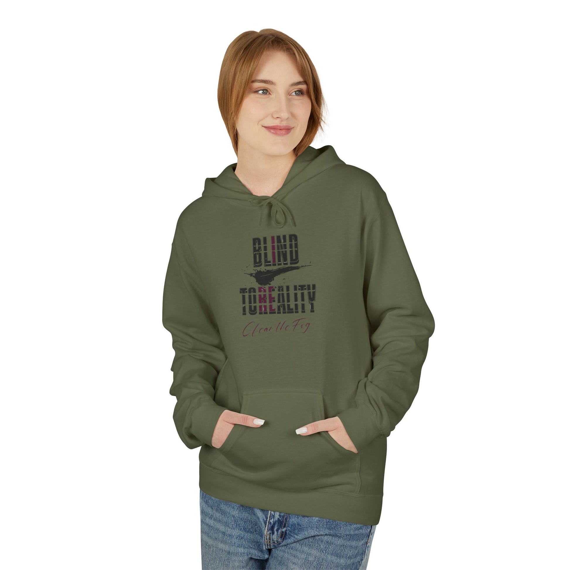 Inspirational Quote Fleece Hoodie - Cozy Unisex Sweatshirt for Motivation, Gift for Friends, Casual Wear, Perfect for Anytime