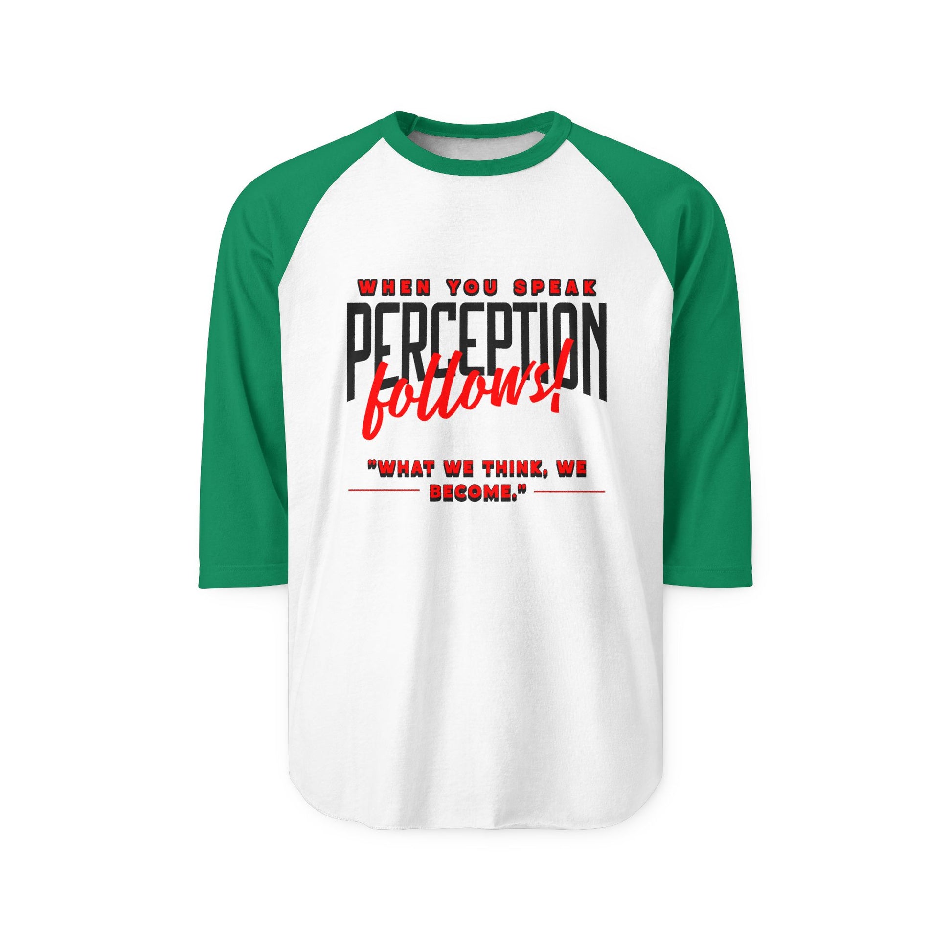 Raglan Shirt, Casual Wear, Motivational Gift, Unisex Tee, Everyday Style, Fitness Apparel, Positive Affirmation