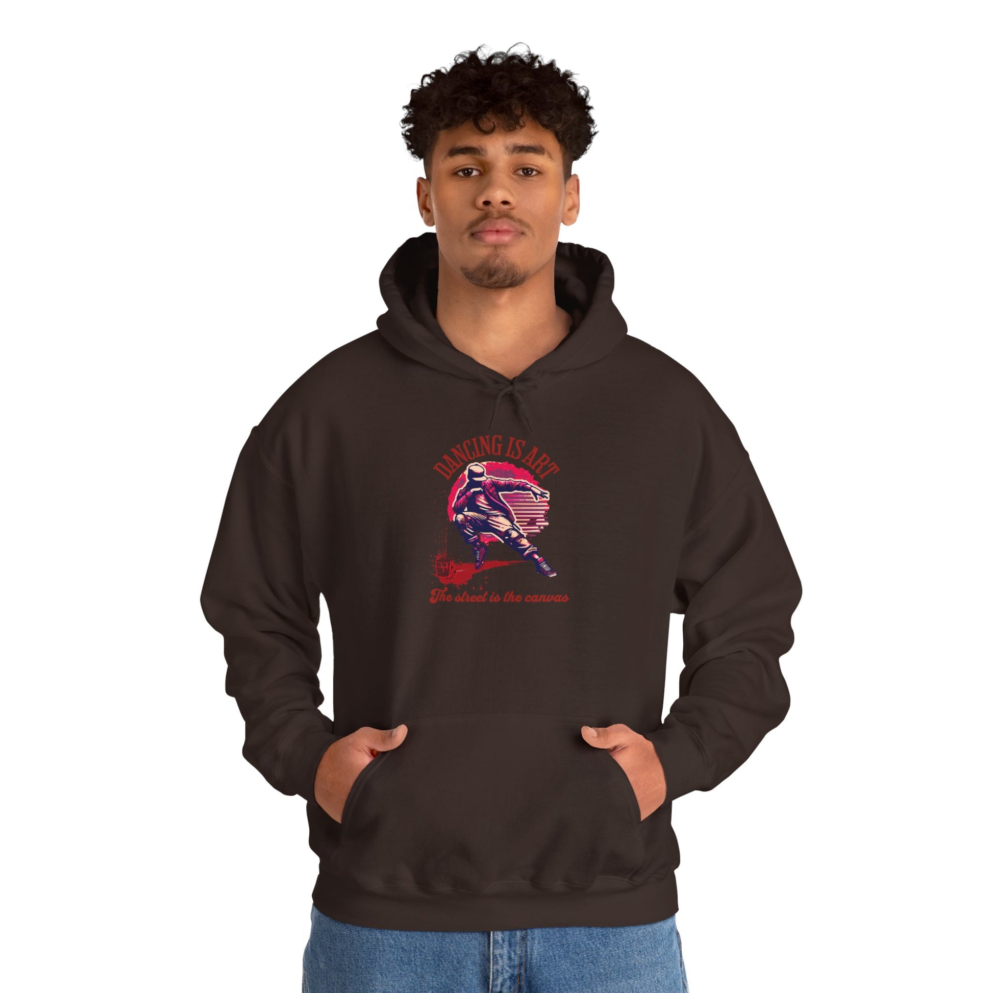 Dancing Is Life | Cozy Unisex Hoodie for Dance Lovers | Perfect for Gifts, Dance Classes, Everyday Wear, and Celebrations