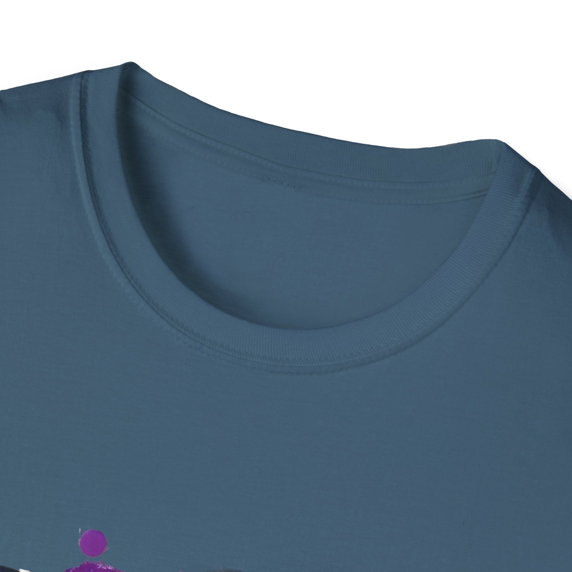 Dance Tee Unisex Softstyle T-Shirt: Dancing is Art & Unfiltered Moves Design