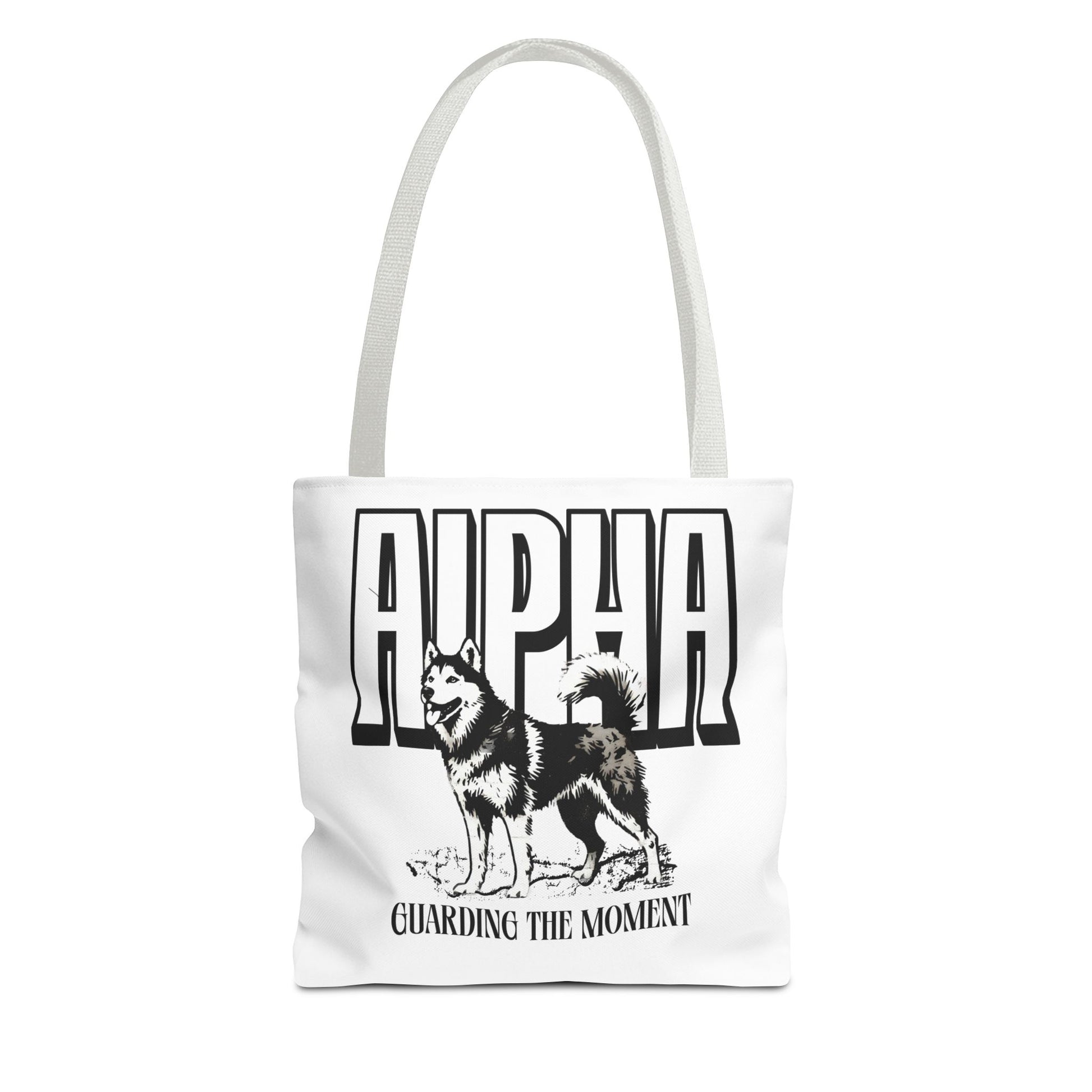 Alpha Dog Tote Bag - Unique Carryall for Dog Lovers, Gift for Pet Owners, Stylish Reusable Bag, Daily Use, Eco-Friendly Shopping