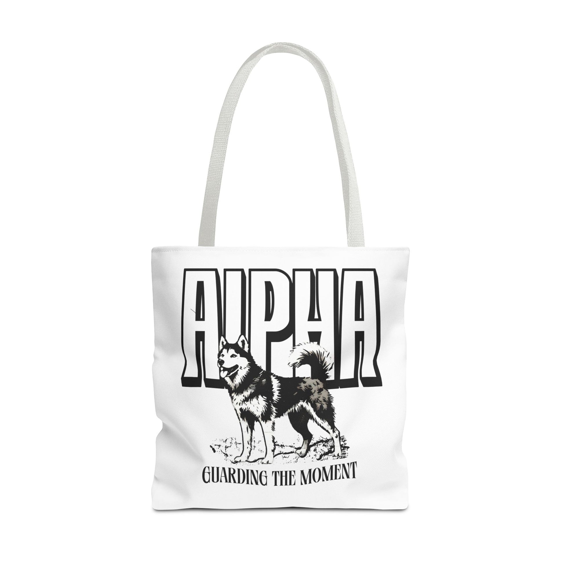 Alpha Dog Tote Bag - Unique Carryall for Dog Lovers, Gift for Pet Owners, Stylish Reusable Bag, Daily Use, Eco-Friendly Shopping