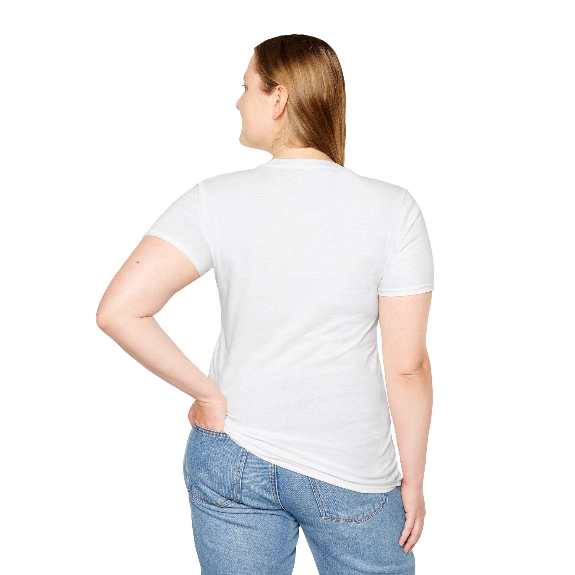 Dance Tee Unisex Softstyle T-Shirt: Dancing is Art & Unfiltered Moves Design