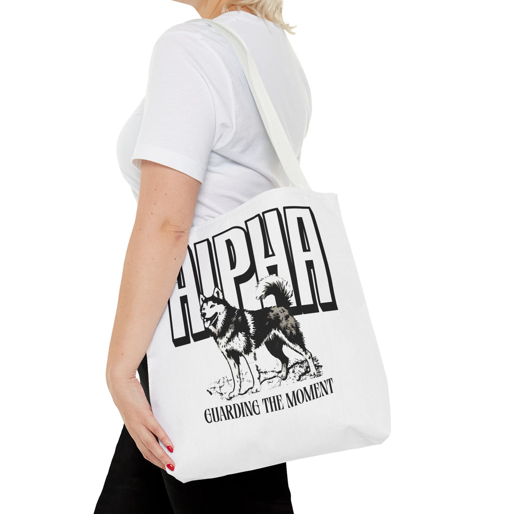Alpha Dog Tote Bag - Unique Carryall for Dog Lovers, Gift for Pet Owners, Stylish Reusable Bag, Daily Use, Eco-Friendly Shopping