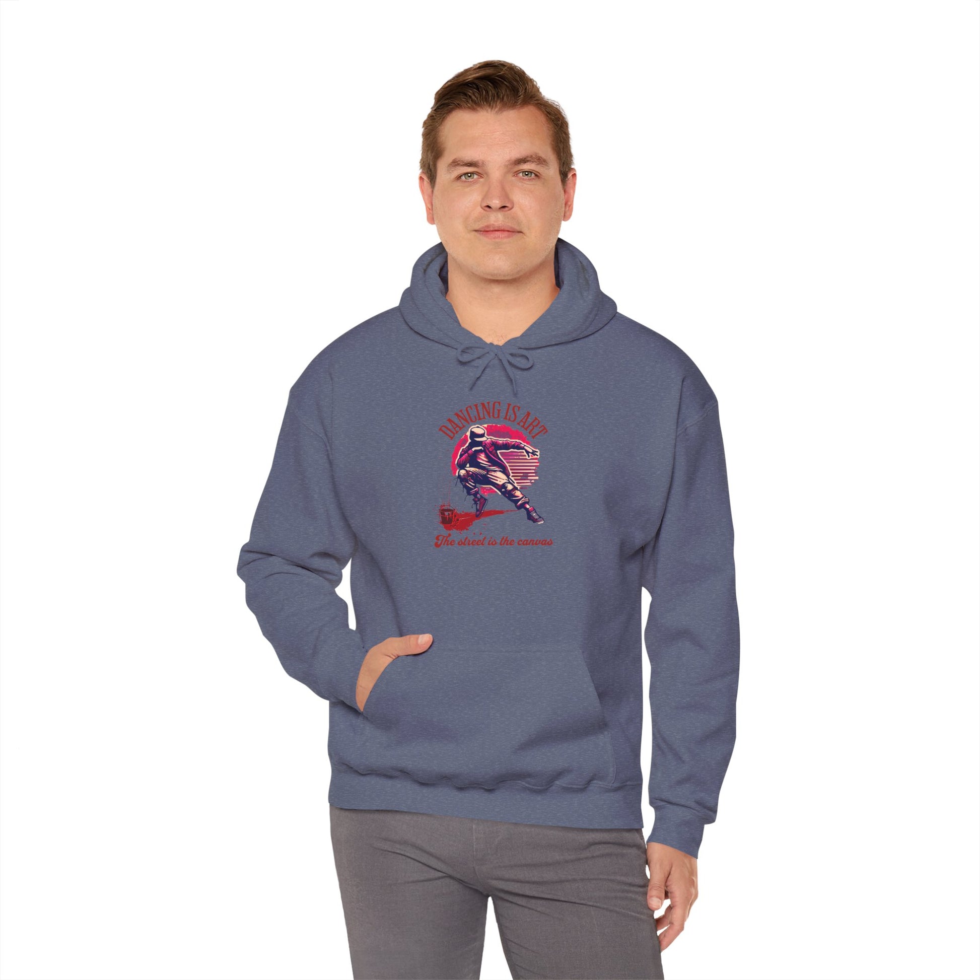 Dancing Is Life | Cozy Unisex Hoodie for Dance Lovers | Perfect for Gifts, Dance Classes, Everyday Wear, and Celebrations
