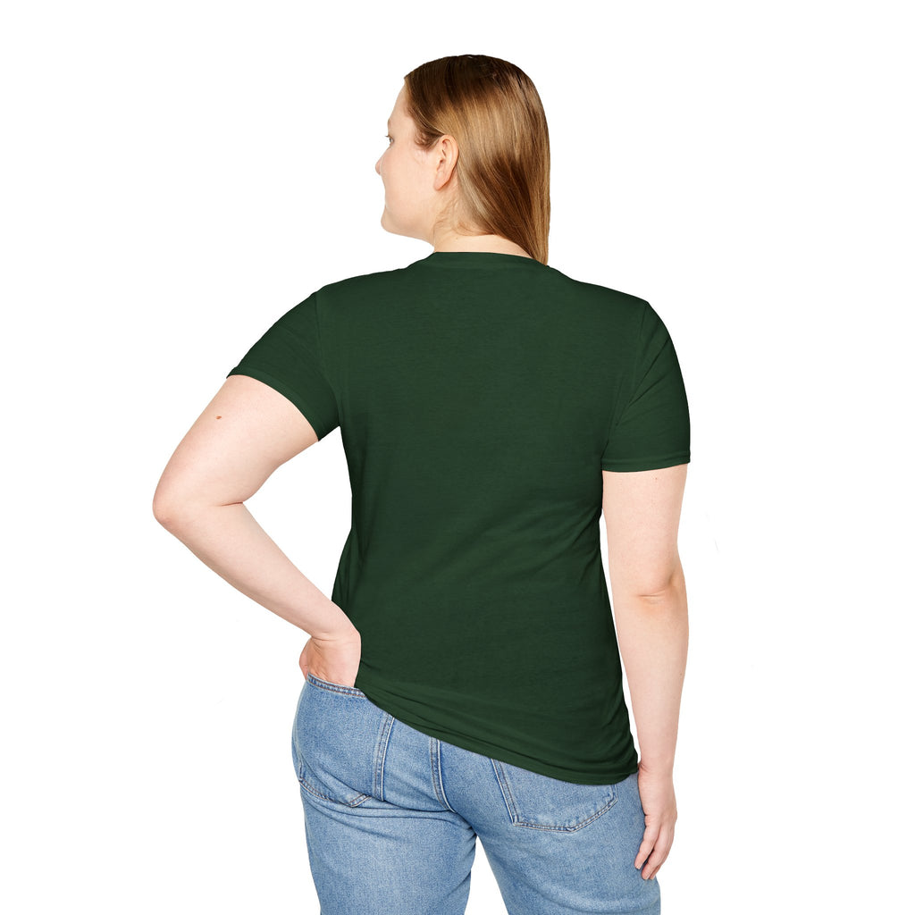 Dance Tee Unisex Softstyle T-Shirt: Dancing is Art & Unfiltered Moves Design