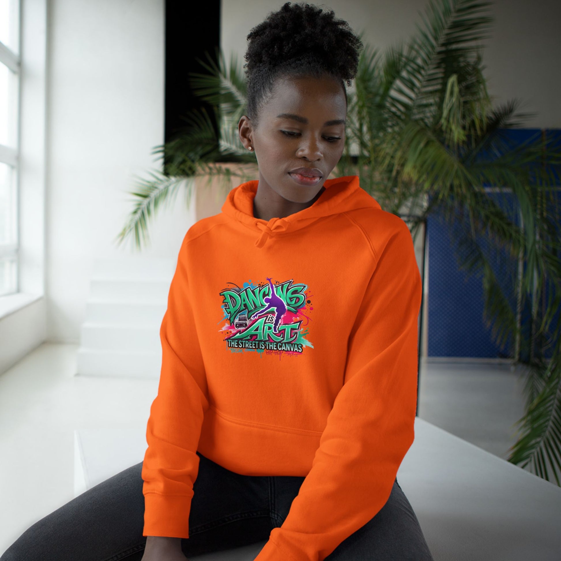 Street Dance Hoodie - Dancing is Art - The Street is the Canvas