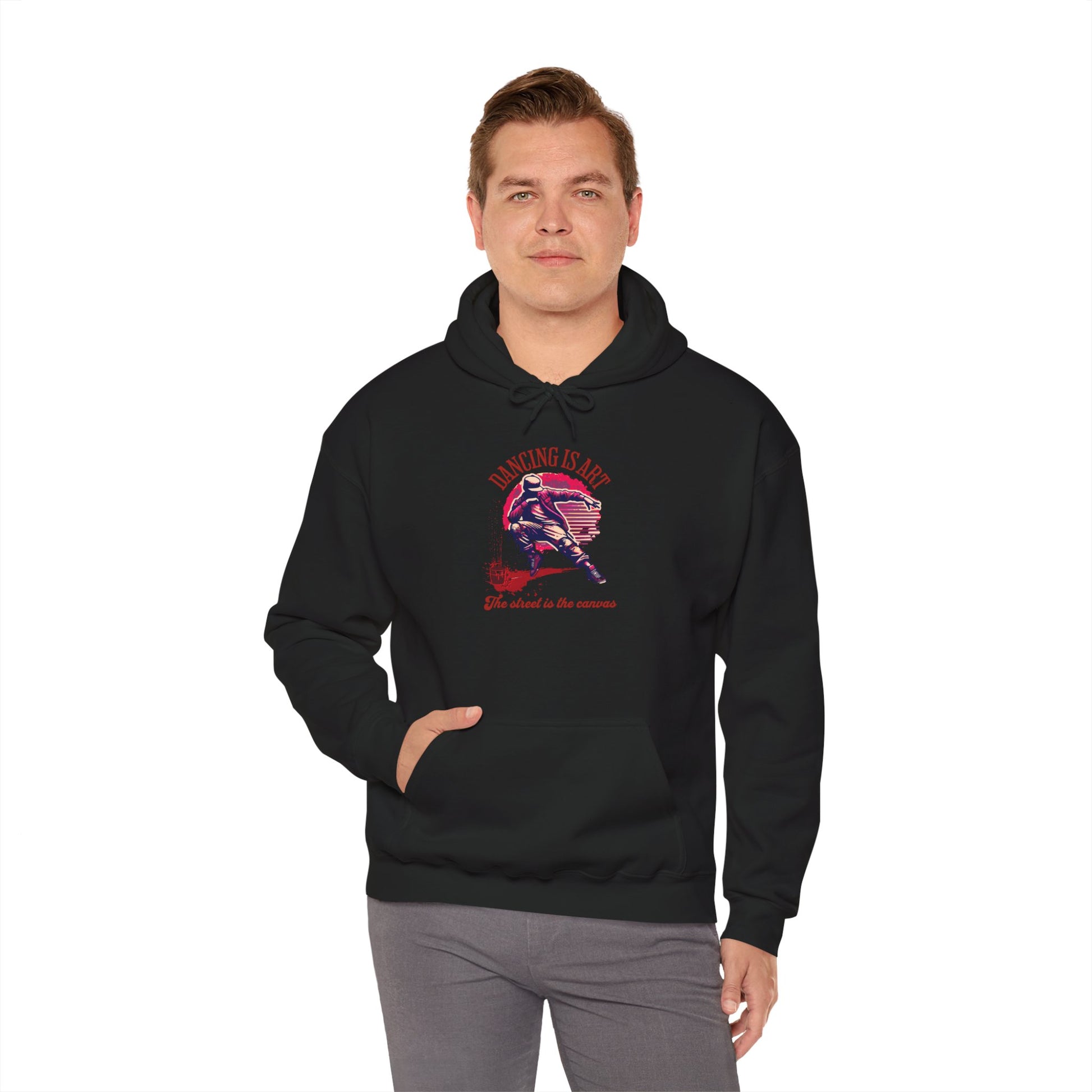 Dancing Is Life | Cozy Unisex Hoodie for Dance Lovers | Perfect for Gifts, Dance Classes, Everyday Wear, and Celebrations