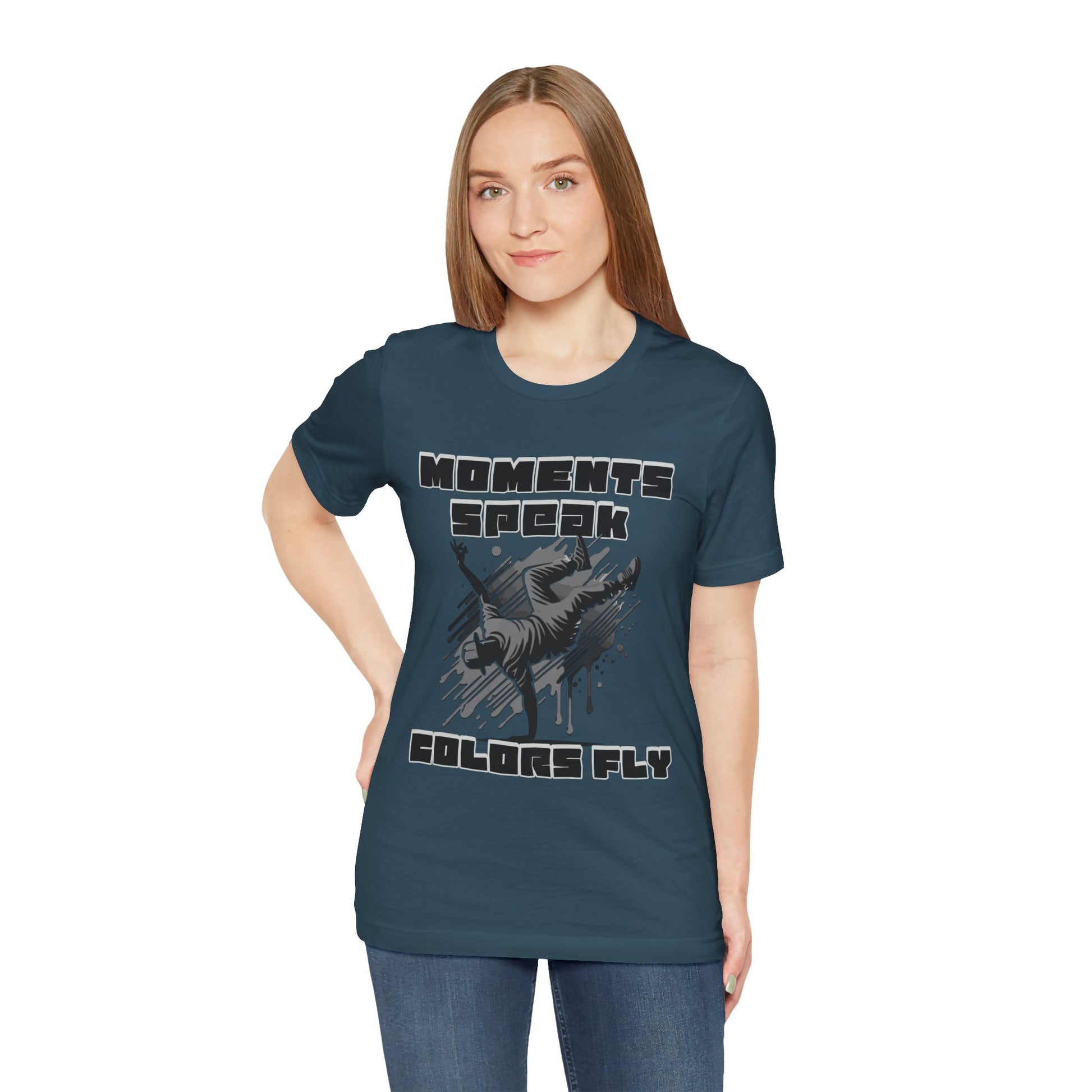 Grayscale Street Tee - Unisex Jersey Short Sleeve
