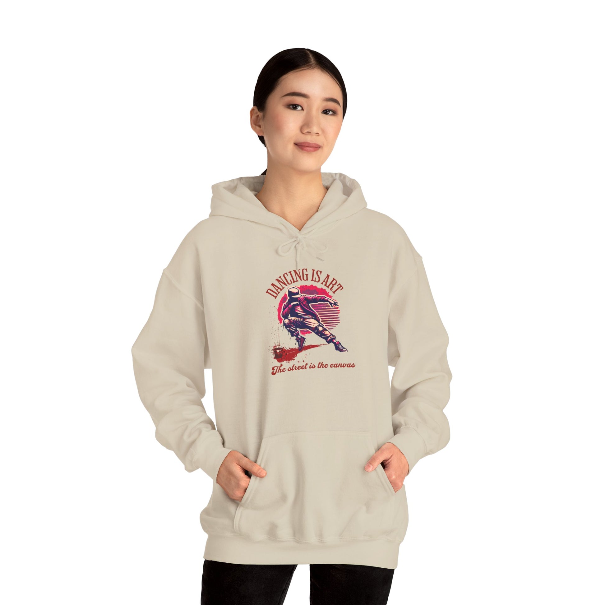 Dancing Is Life | Cozy Unisex Hoodie for Dance Lovers | Perfect for Gifts, Dance Classes, Everyday Wear, and Celebrations
