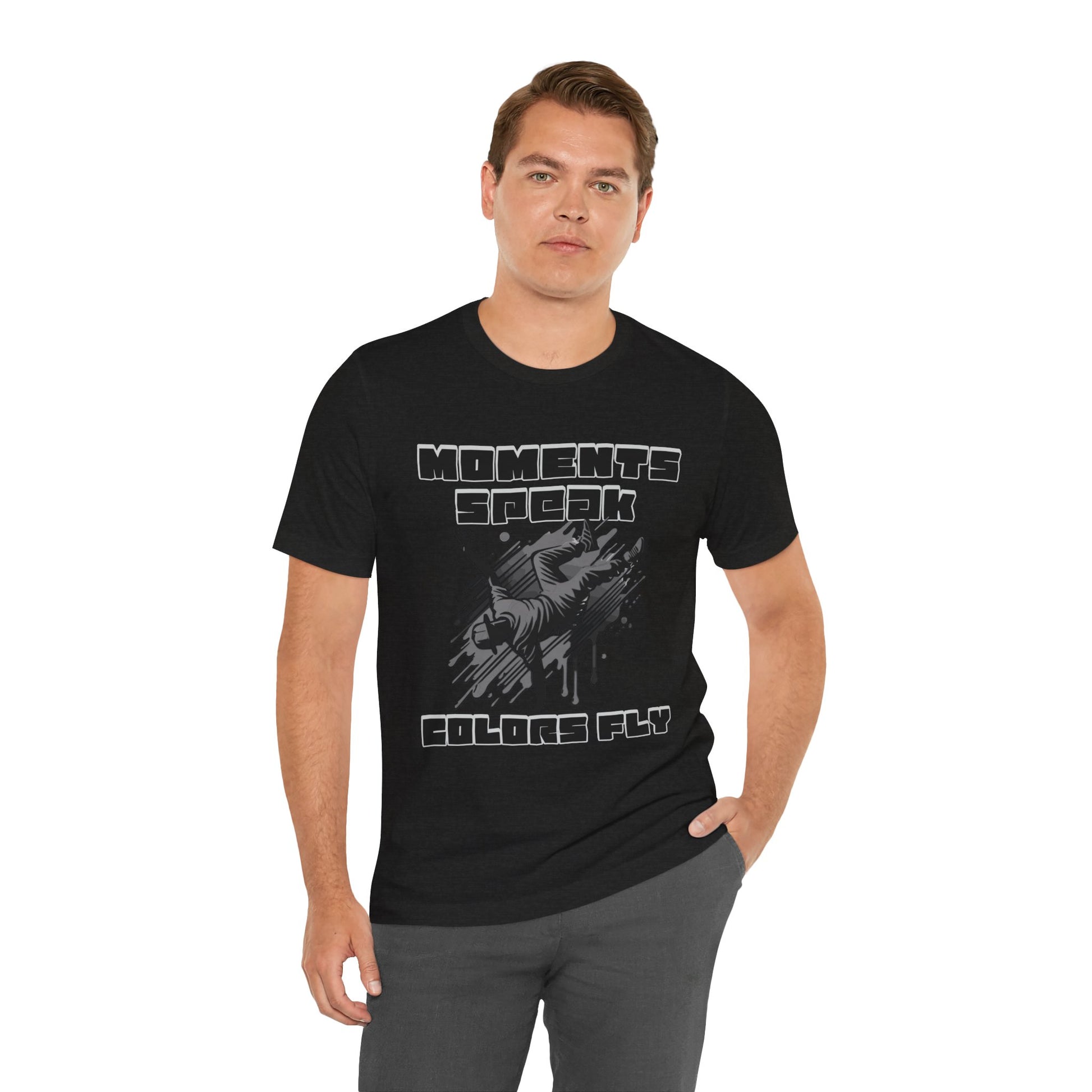 Grayscale Street Tee - Unisex Jersey Short Sleeve