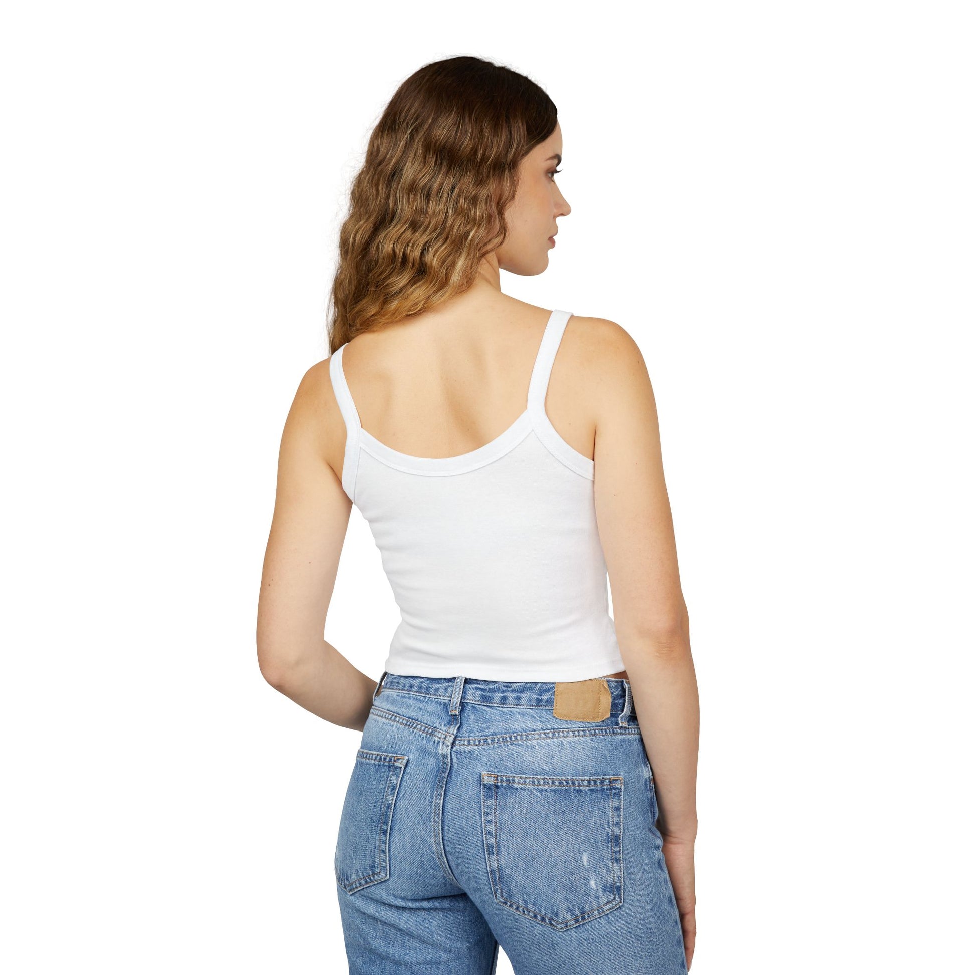 Stylish Women's Spaghetti Strap Tank Top - "Navigate Your True Path" - Perfect for Summer, Beach Days, Parties, Layering, Casual Outfits