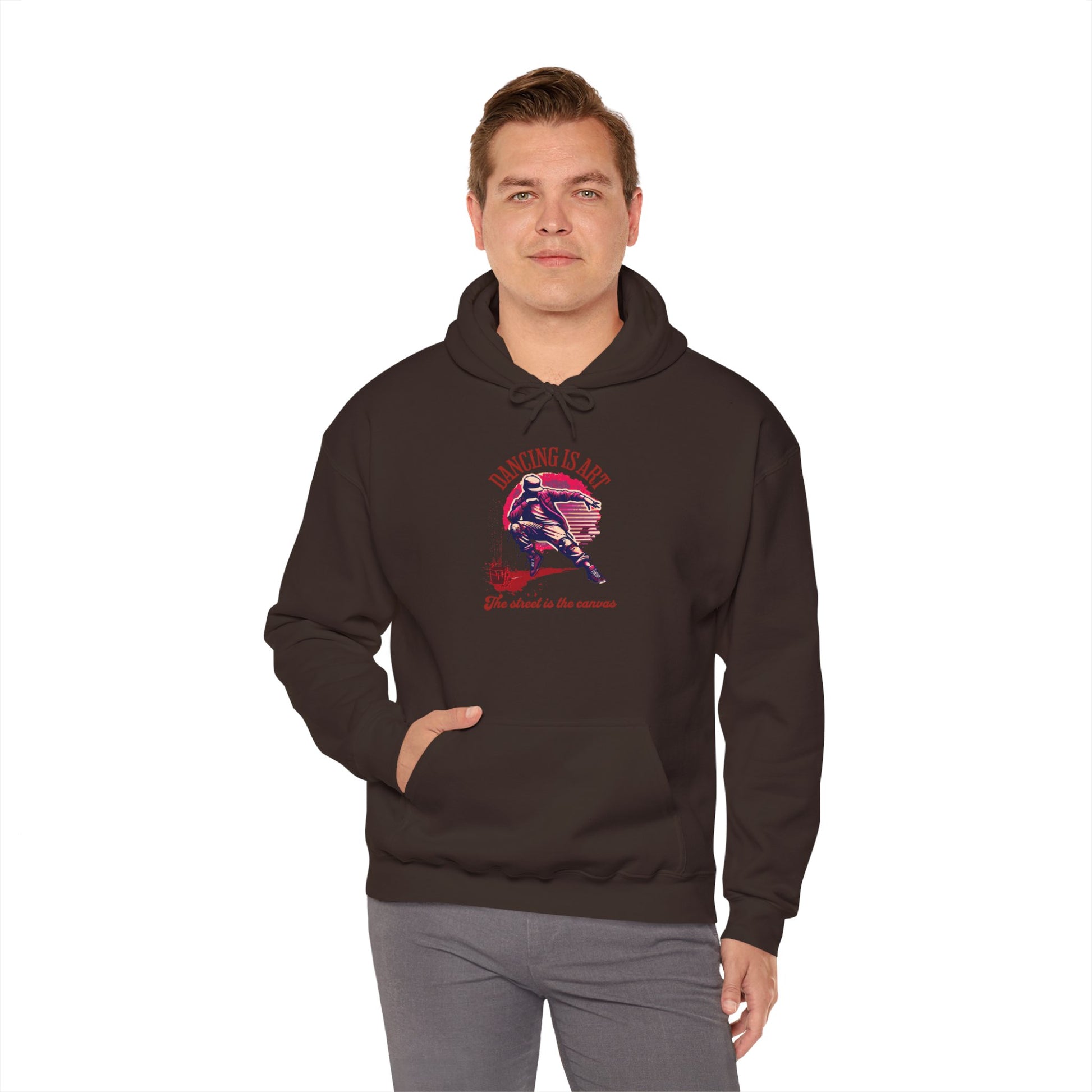Dancing Is Life | Cozy Unisex Hoodie for Dance Lovers | Perfect for Gifts, Dance Classes, Everyday Wear, and Celebrations