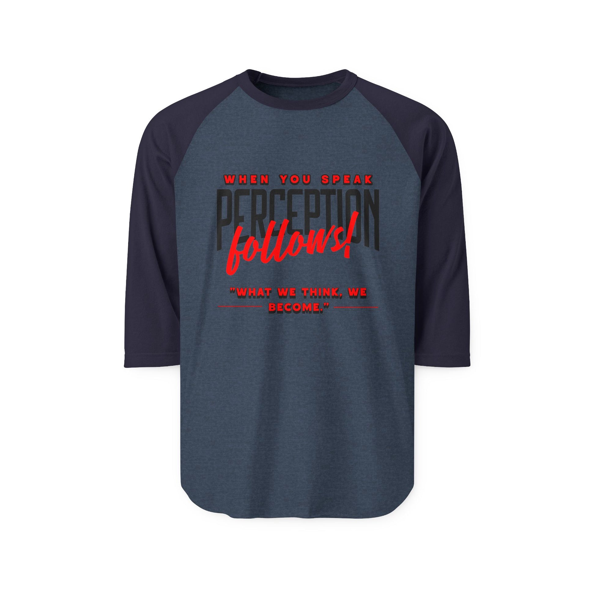Raglan Shirt, Casual Wear, Motivational Gift, Unisex Tee, Everyday Style, Fitness Apparel, Positive Affirmation
