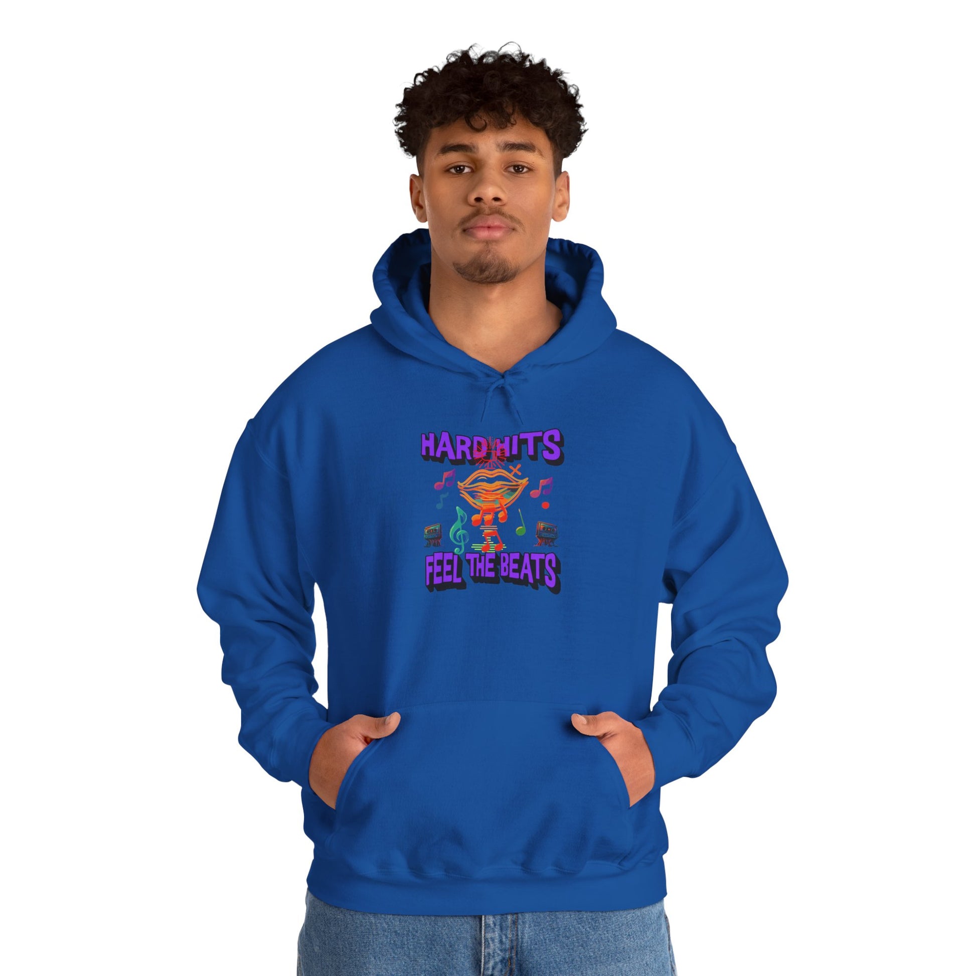 Music Vibes Hooded Sweatshirt - Feel the Beats, Unisex Hoodie, Comfortable Sweatshirt, Perfect Gift for Music Lovers, Casual Wear