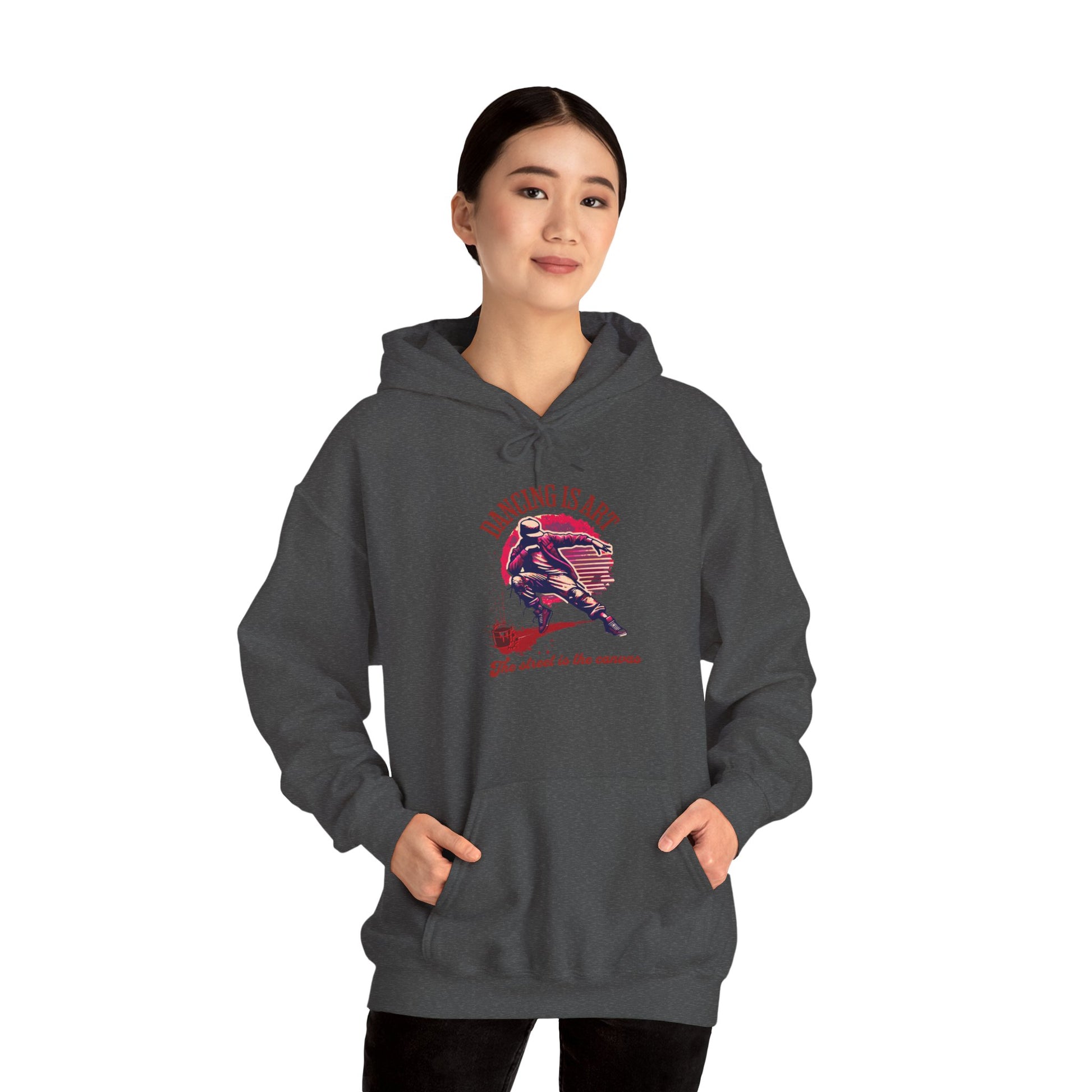Dancing Is Life | Cozy Unisex Hoodie for Dance Lovers | Perfect for Gifts, Dance Classes, Everyday Wear, and Celebrations