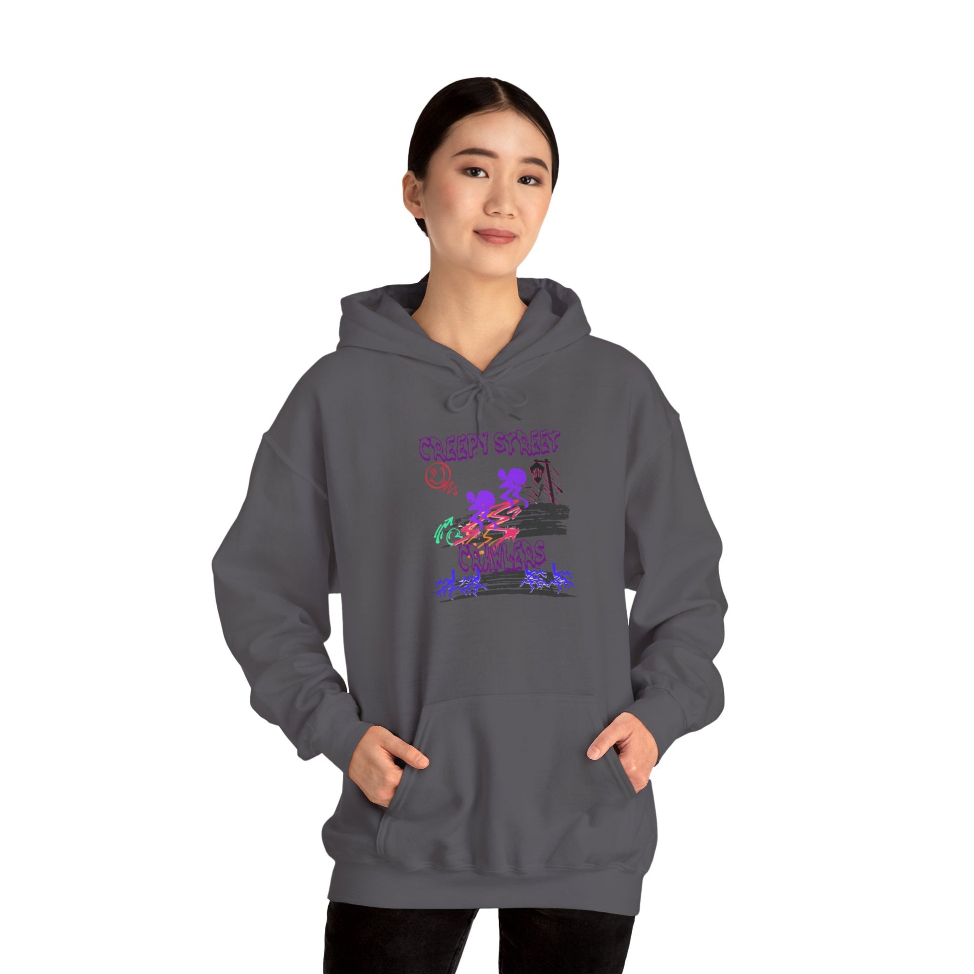 Vibrant Floral Graphic Hoodie, Cozy Unisex Sweatshirt for Everyday Wear, Gift for Friends, Spring Fashion, Relaxed Style