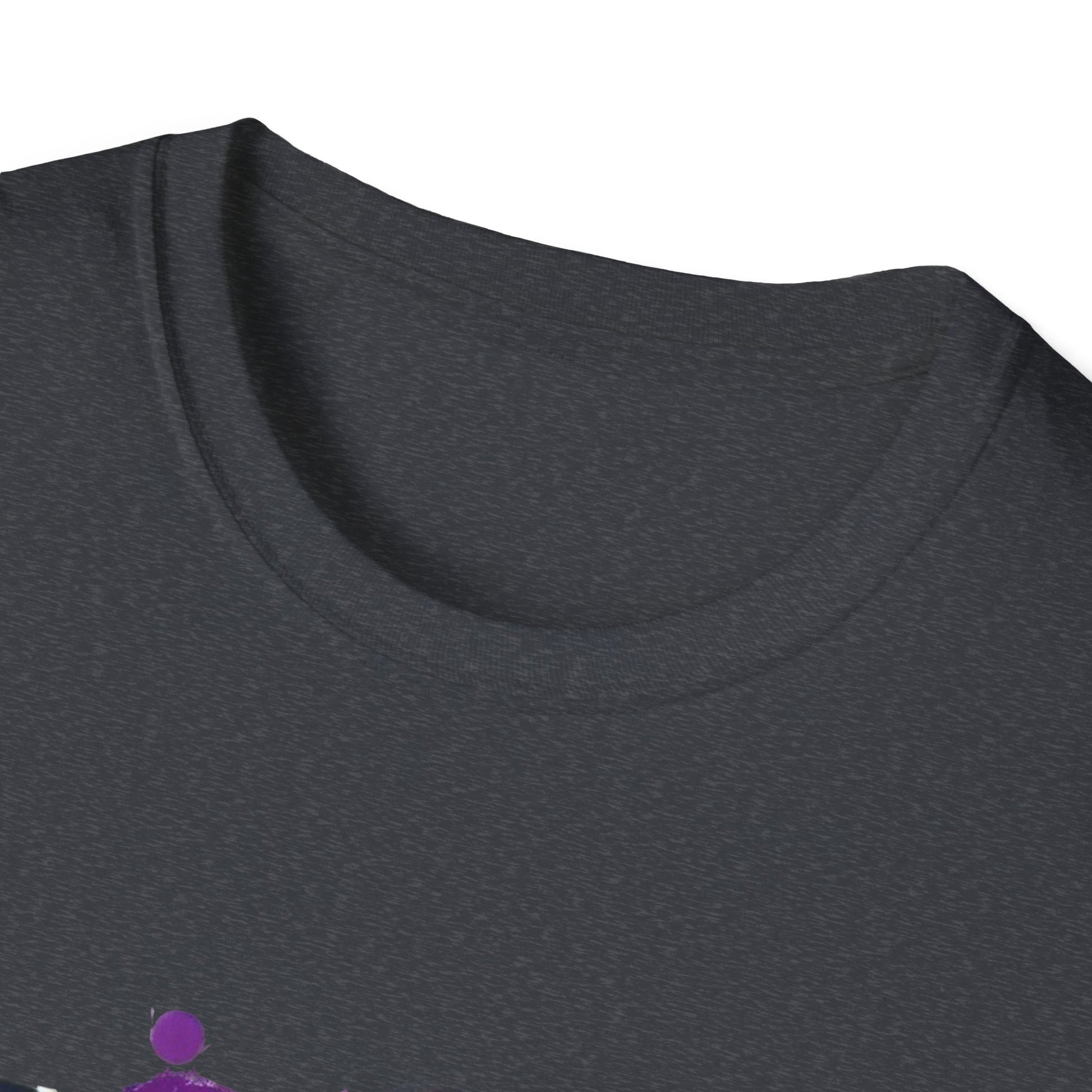 Dance Tee Unisex Softstyle T-Shirt: Dancing is Art & Unfiltered Moves Design