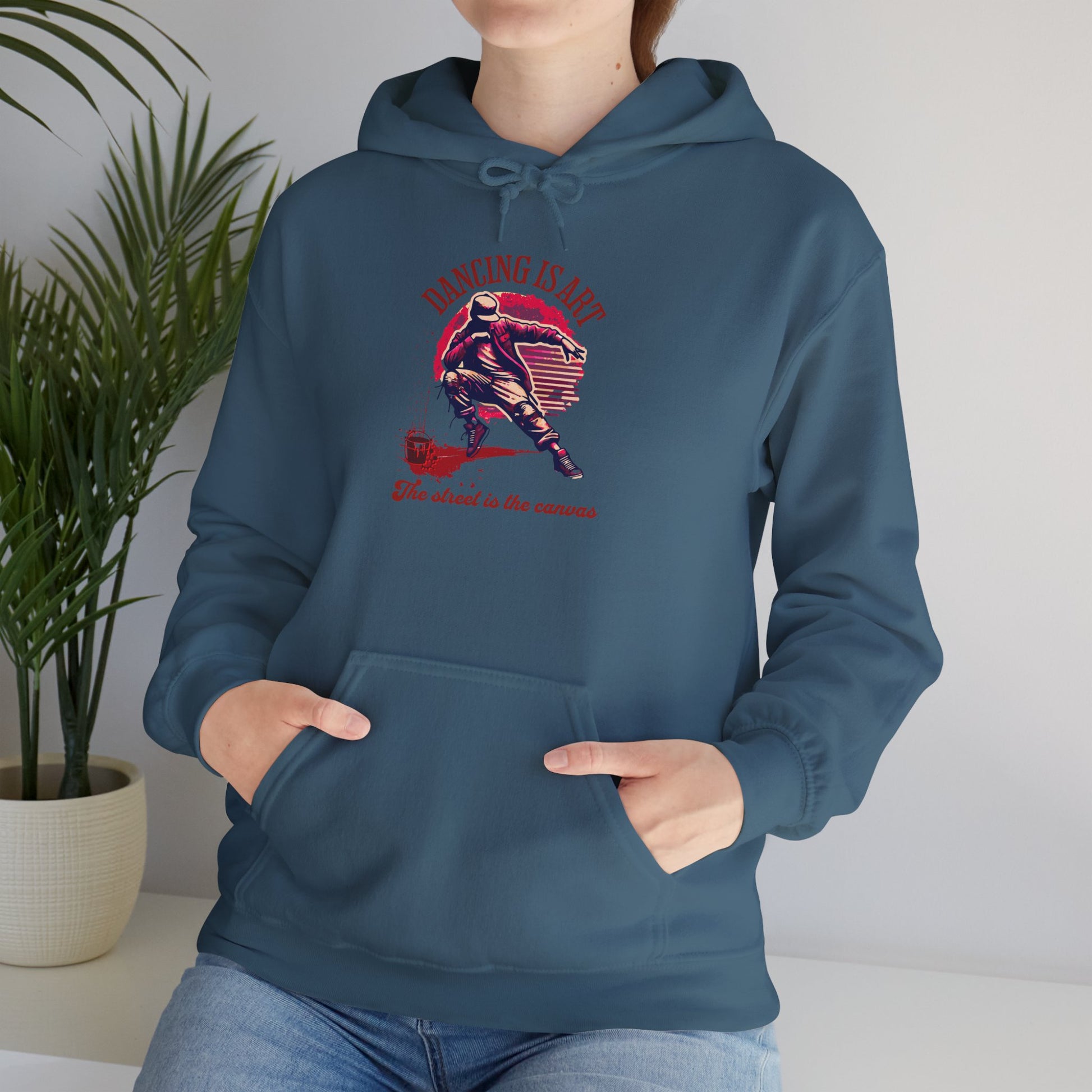 Dancing Is Life | Cozy Unisex Hoodie for Dance Lovers | Perfect for Gifts, Dance Classes, Everyday Wear, and Celebrations