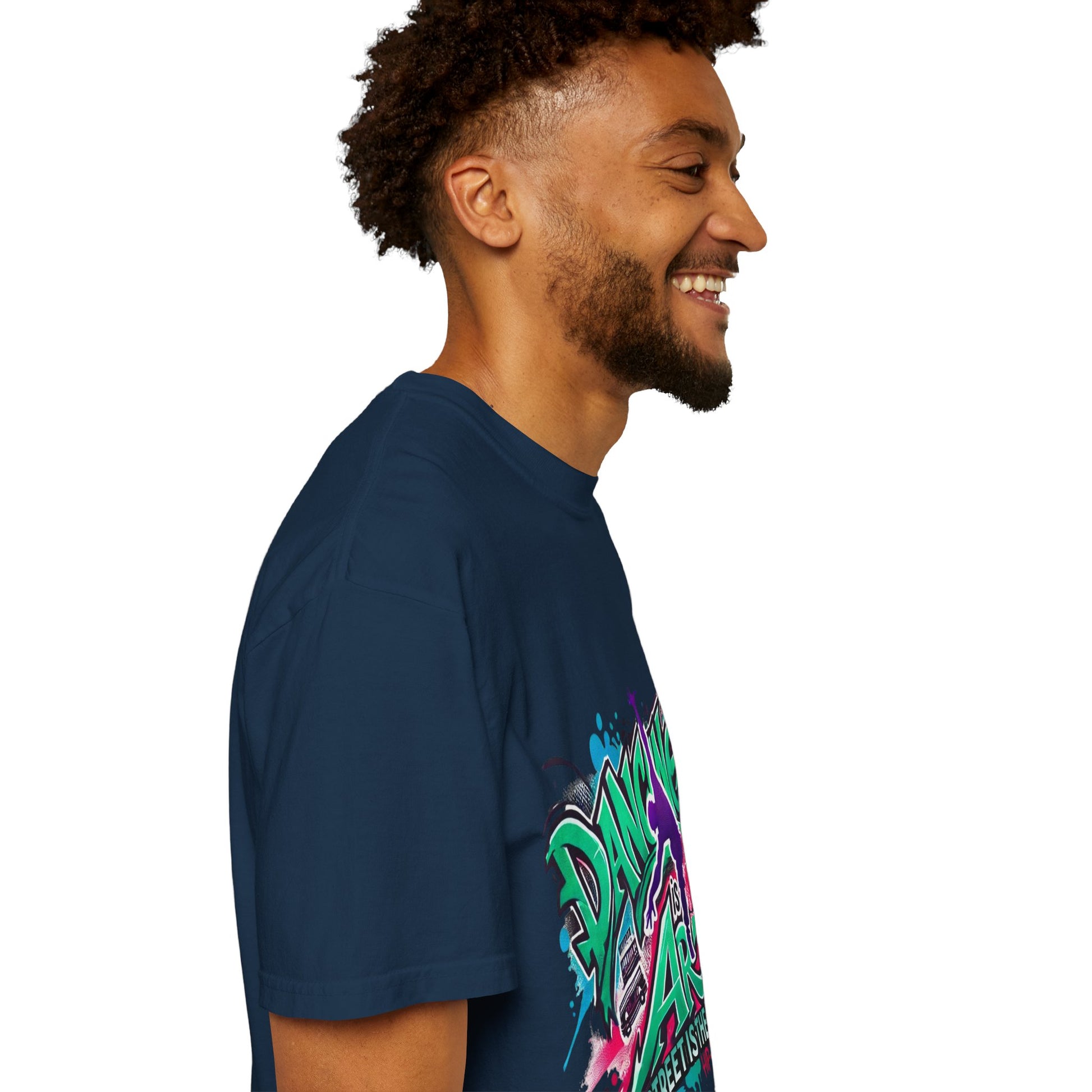 Artistic Dance T-Shirt, Urban Dance Tee, Street Art Apparel, Gift for Dancers, Graffiti Shirt, Colorful Expression Tee