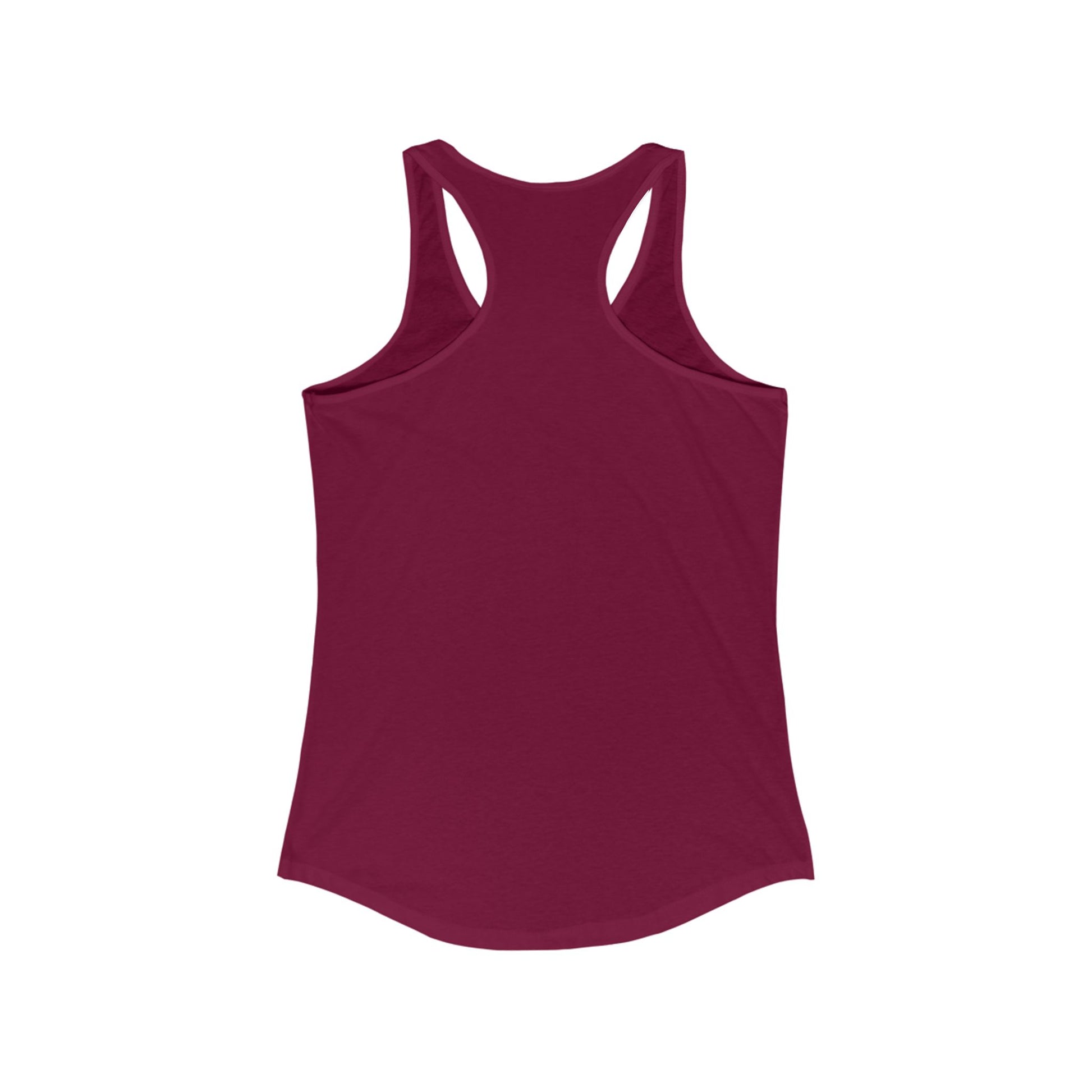 Women's Racerback Tank Top with 'Perception' Design, Women's Workout Apparel, Casual Summer Top, Gift for Her, Yoga & Fitness Gear