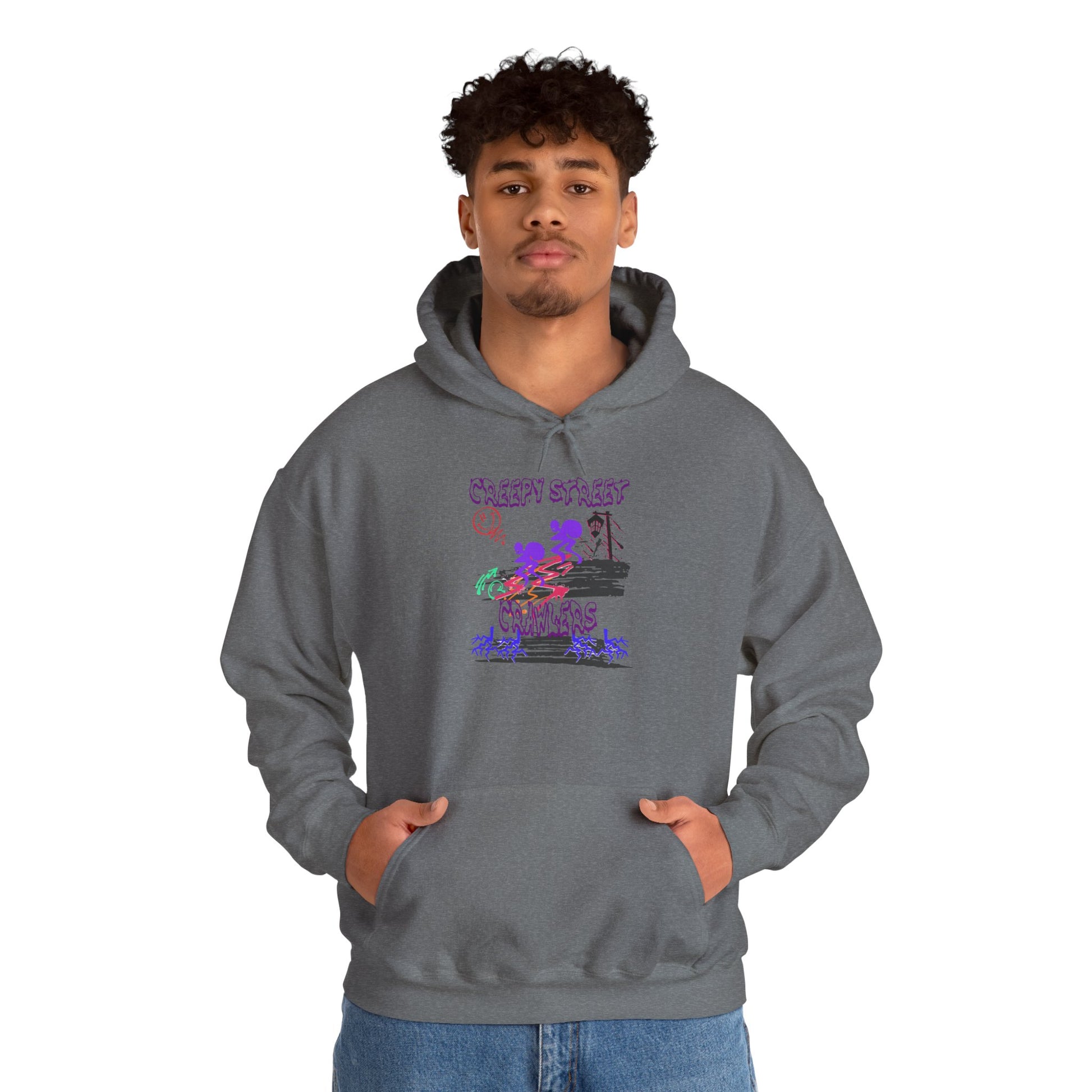Vibrant Floral Graphic Hoodie, Cozy Unisex Sweatshirt for Everyday Wear, Gift for Friends, Spring Fashion, Relaxed Style