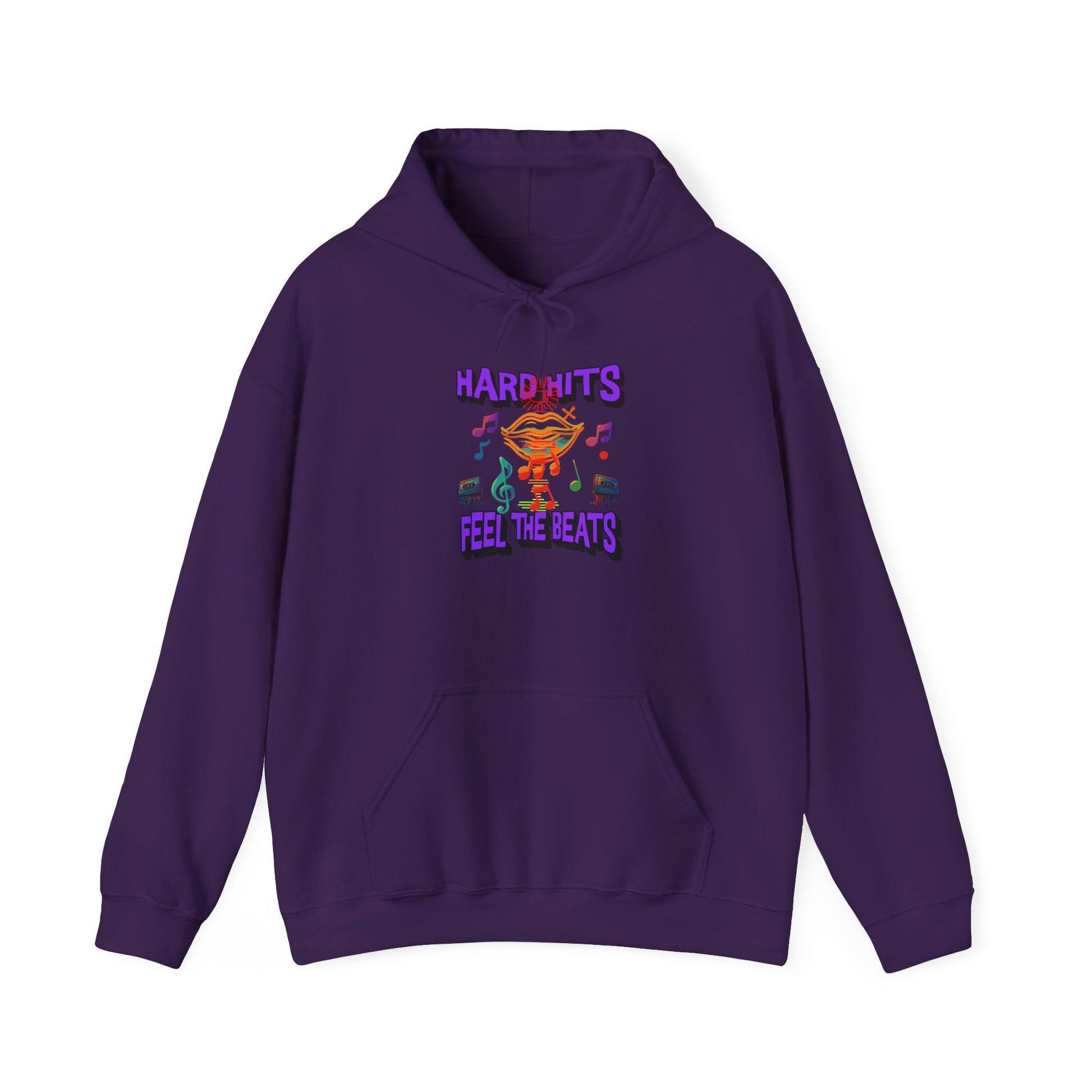 Music Vibes Hooded Sweatshirt - Feel the Beats, Unisex Hoodie, Comfortable Sweatshirt, Perfect Gift for Music Lovers, Casual Wear