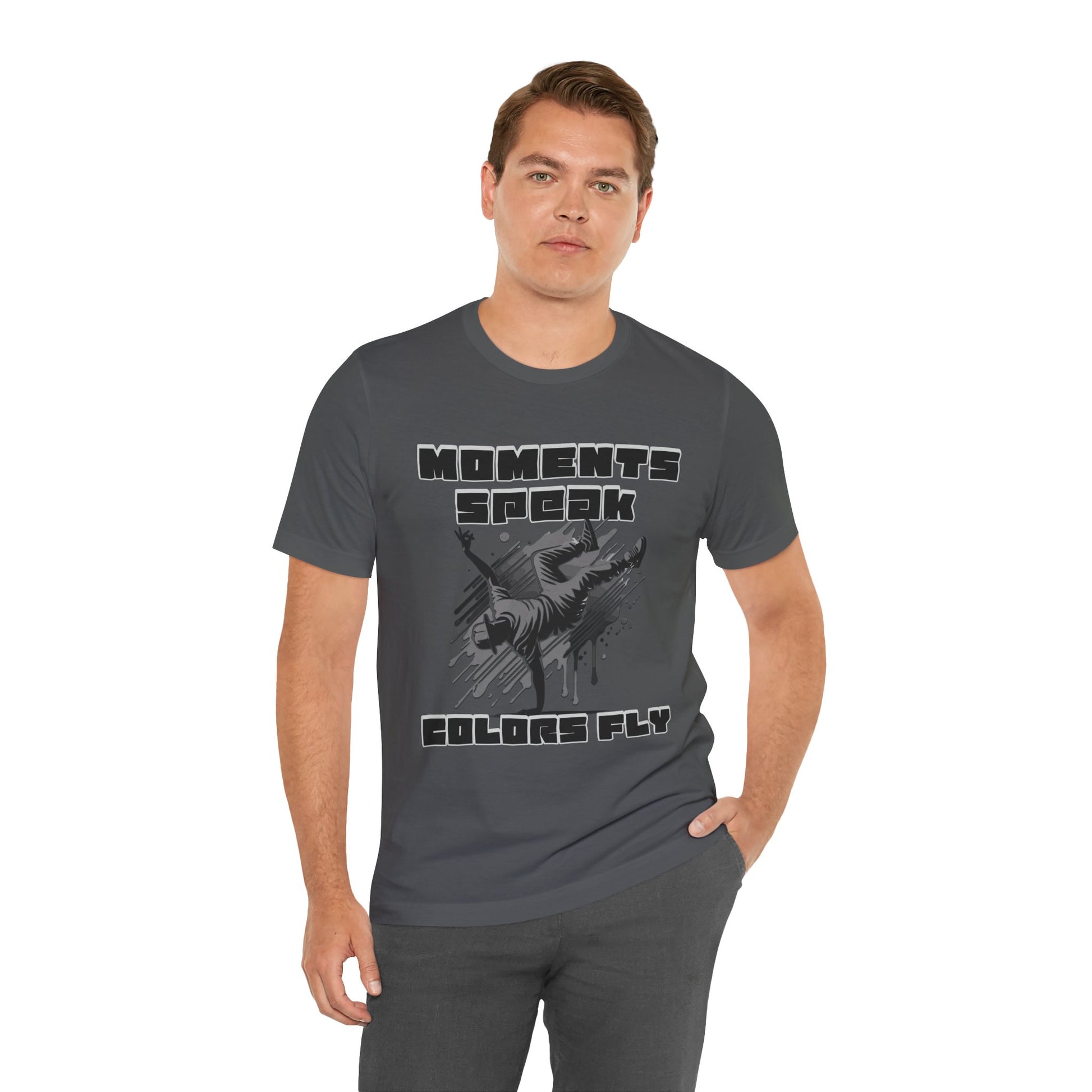 Grayscale Street Tee - Unisex Jersey Short Sleeve