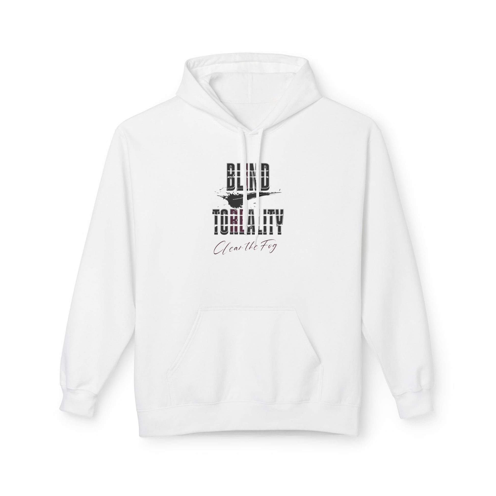 Inspirational Quote Fleece Hoodie - Cozy Unisex Sweatshirt for Motivation, Gift for Friends, Casual Wear, Perfect for Anytime