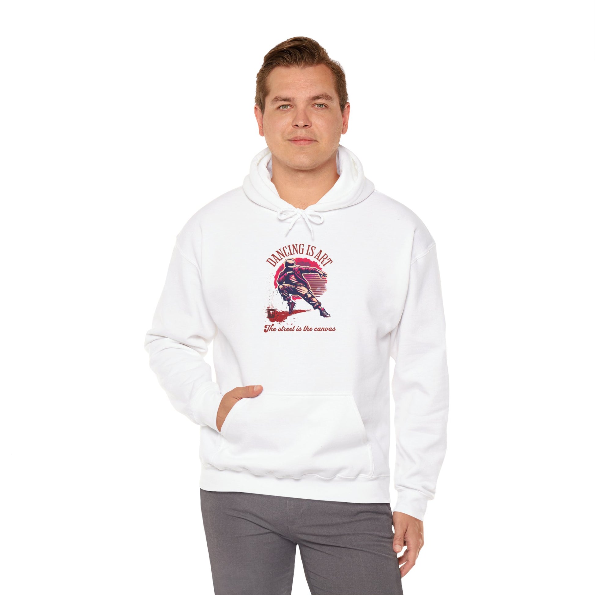 Dancing Is Life | Cozy Unisex Hoodie for Dance Lovers | Perfect for Gifts, Dance Classes, Everyday Wear, and Celebrations
