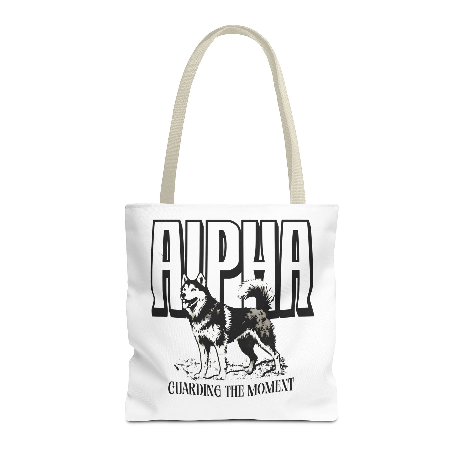 Alpha Dog Tote Bag - Unique Carryall for Dog Lovers, Gift for Pet Owners, Stylish Reusable Bag, Daily Use, Eco-Friendly Shopping