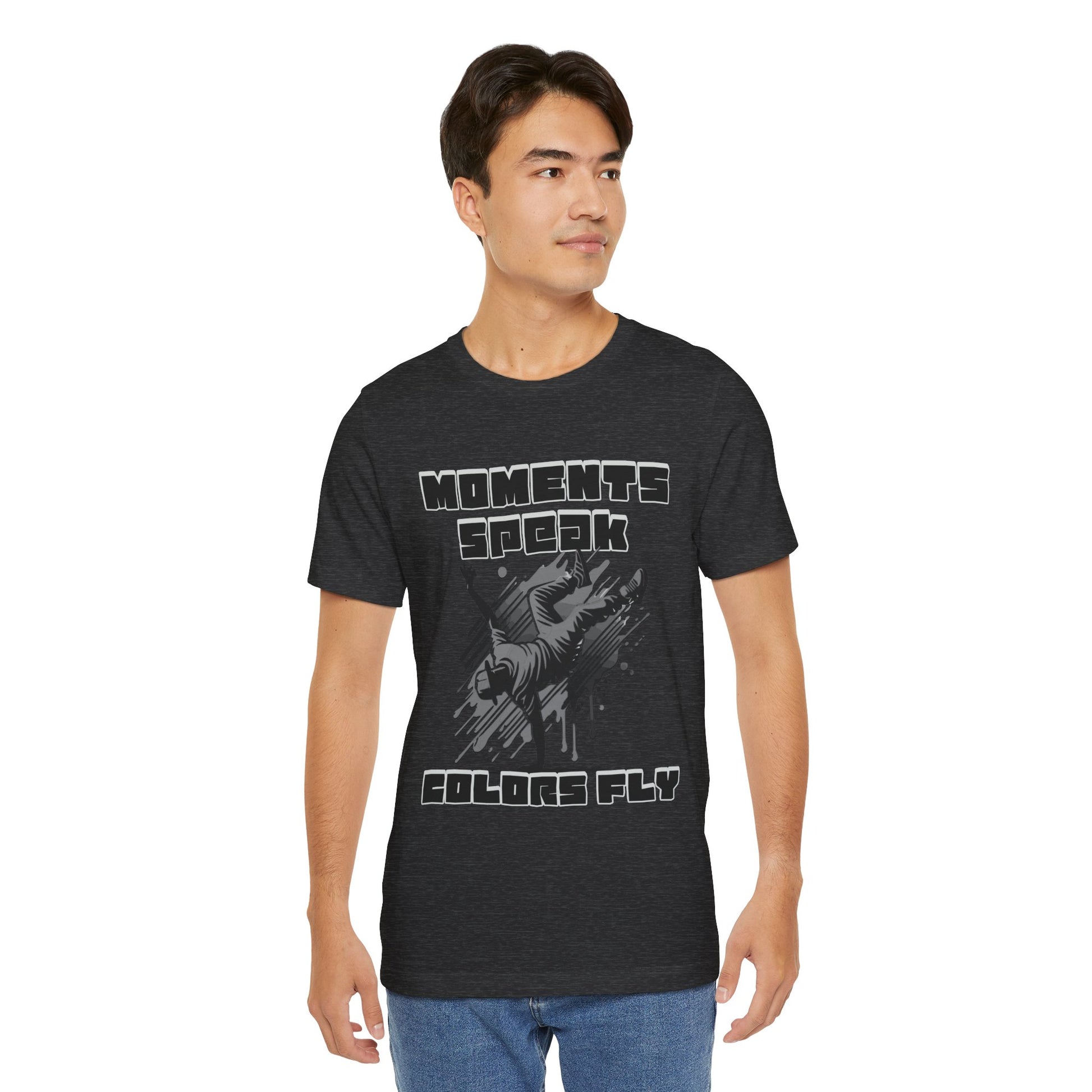 Grayscale Street Tee - Unisex Jersey Short Sleeve