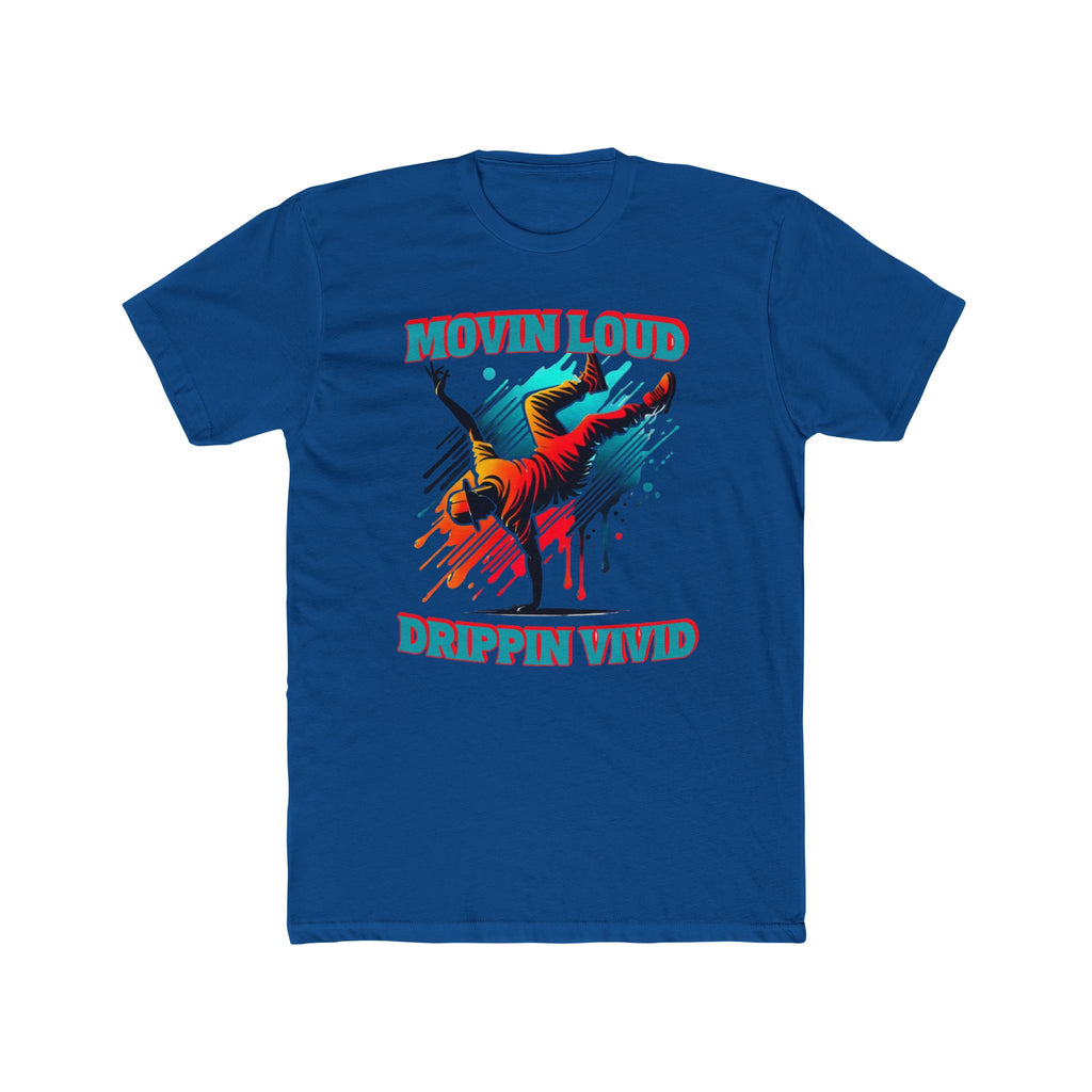 Movin Loud. Drippin Vivid. Urban Flow Graphic - Breakdancer Tee
