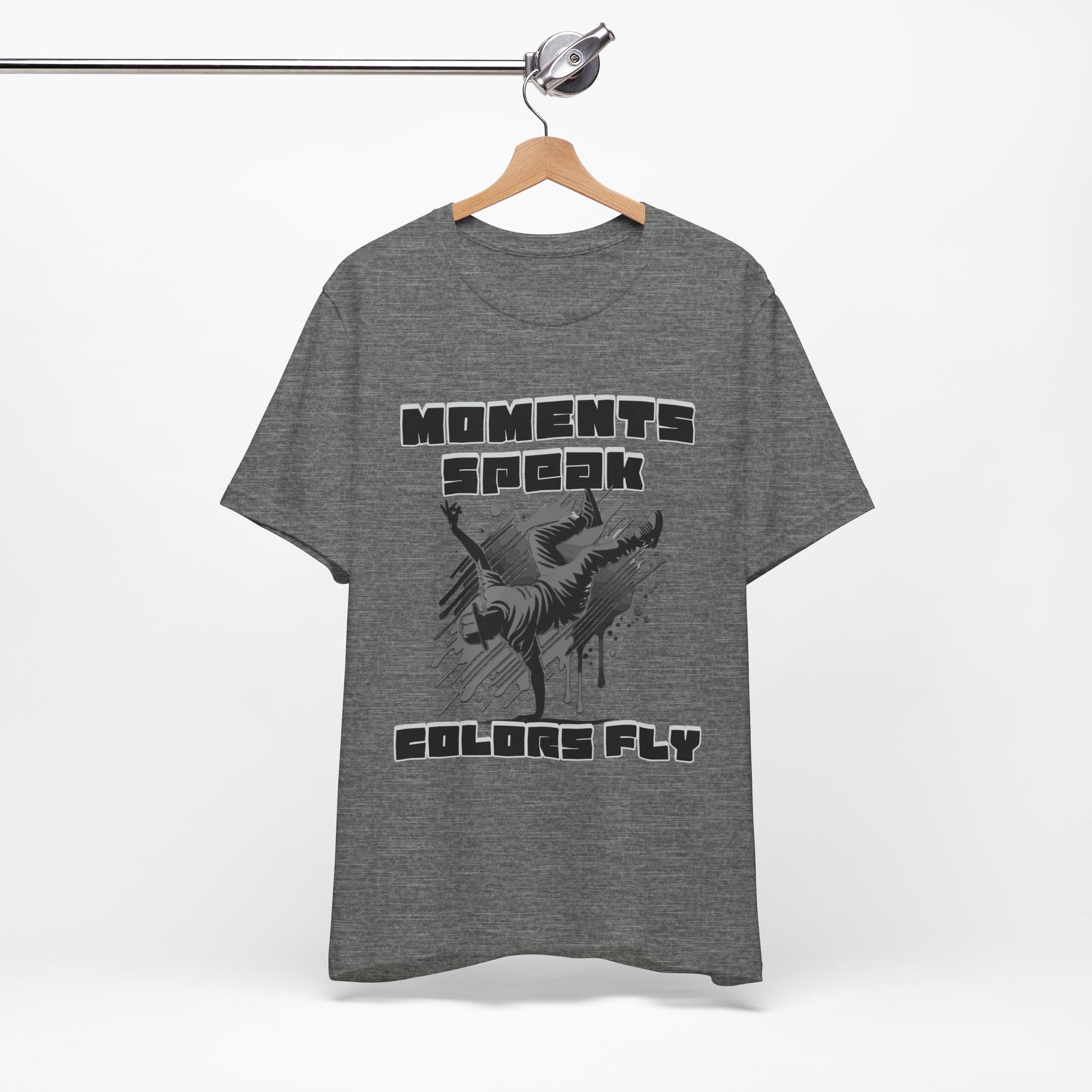 Grayscale Street Tee - Unisex Jersey Short Sleeve