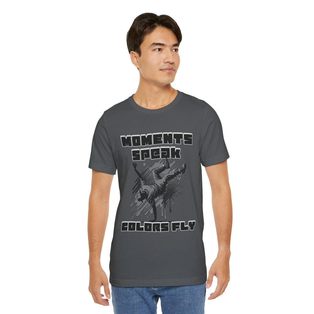Grayscale Street Tee - Unisex Jersey Short Sleeve