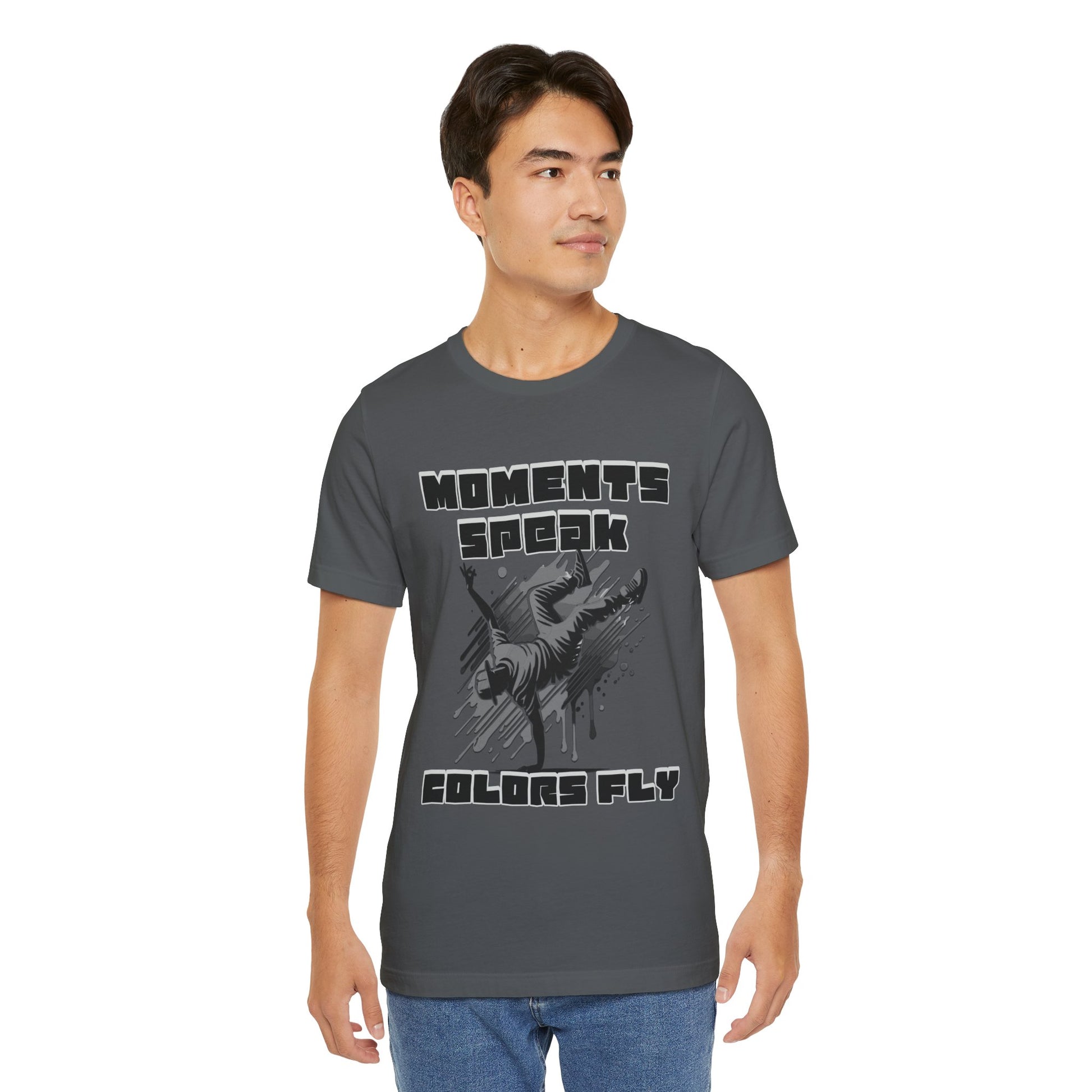 Grayscale Street Tee - Unisex Jersey Short Sleeve