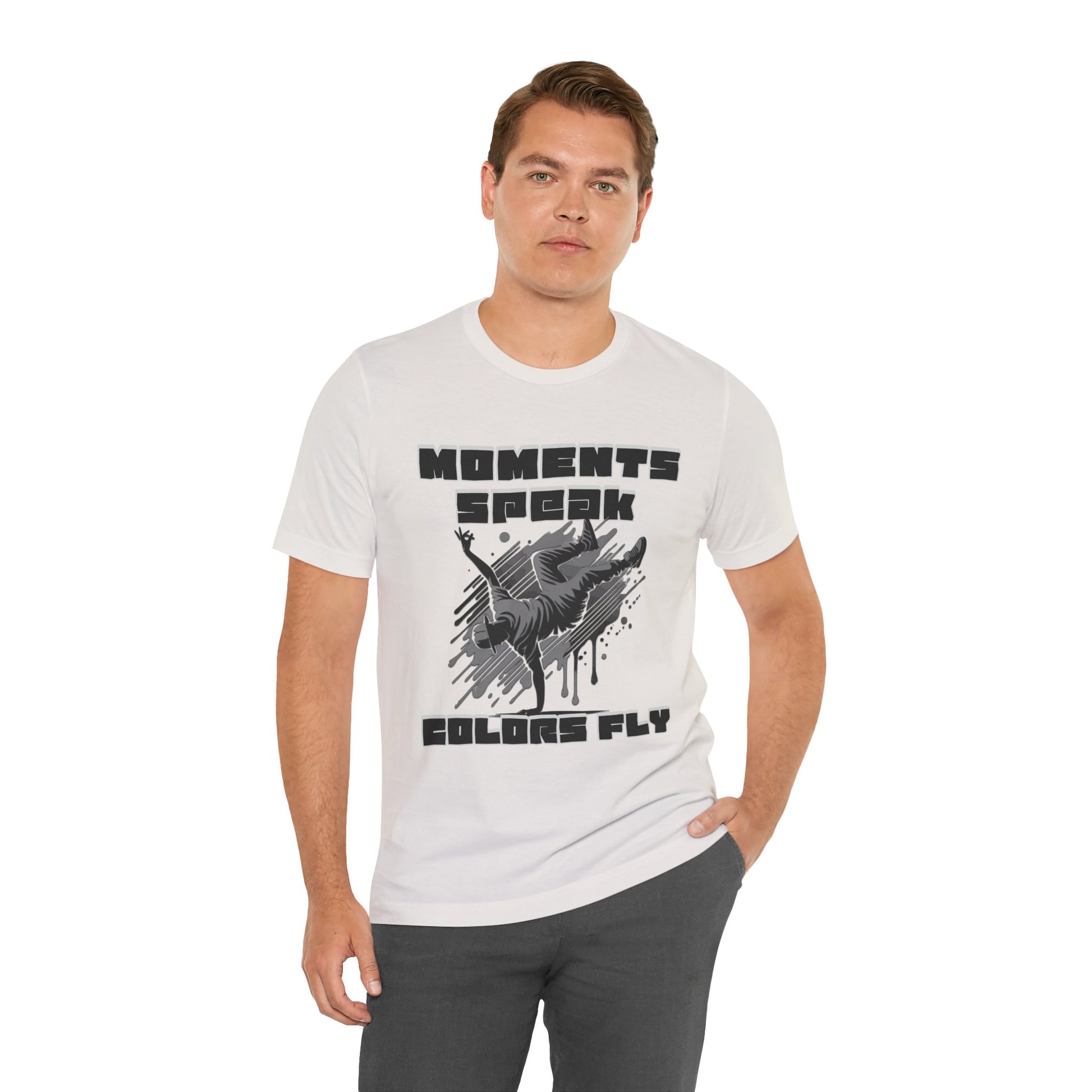 Grayscale Street Tee - Unisex Jersey Short Sleeve